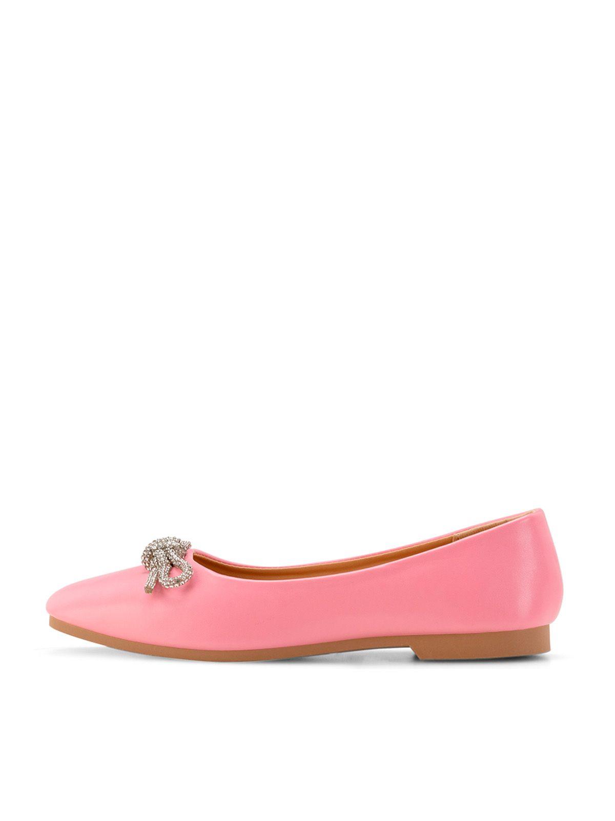 Zapato Taco Rosado Casual QIU302 Weide-1