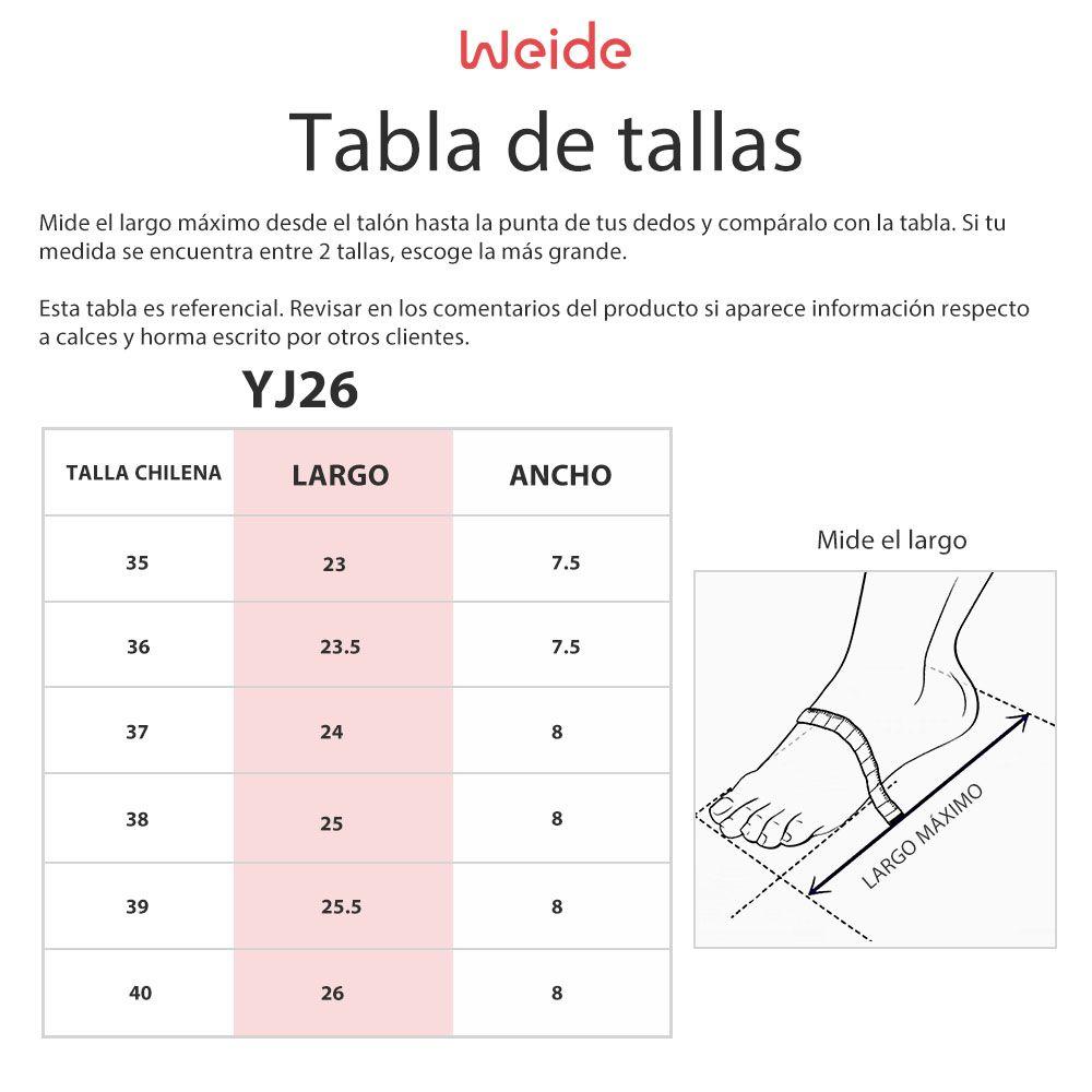 Sandalia Plataforma Azul Fiesta YJ26 Weide-3