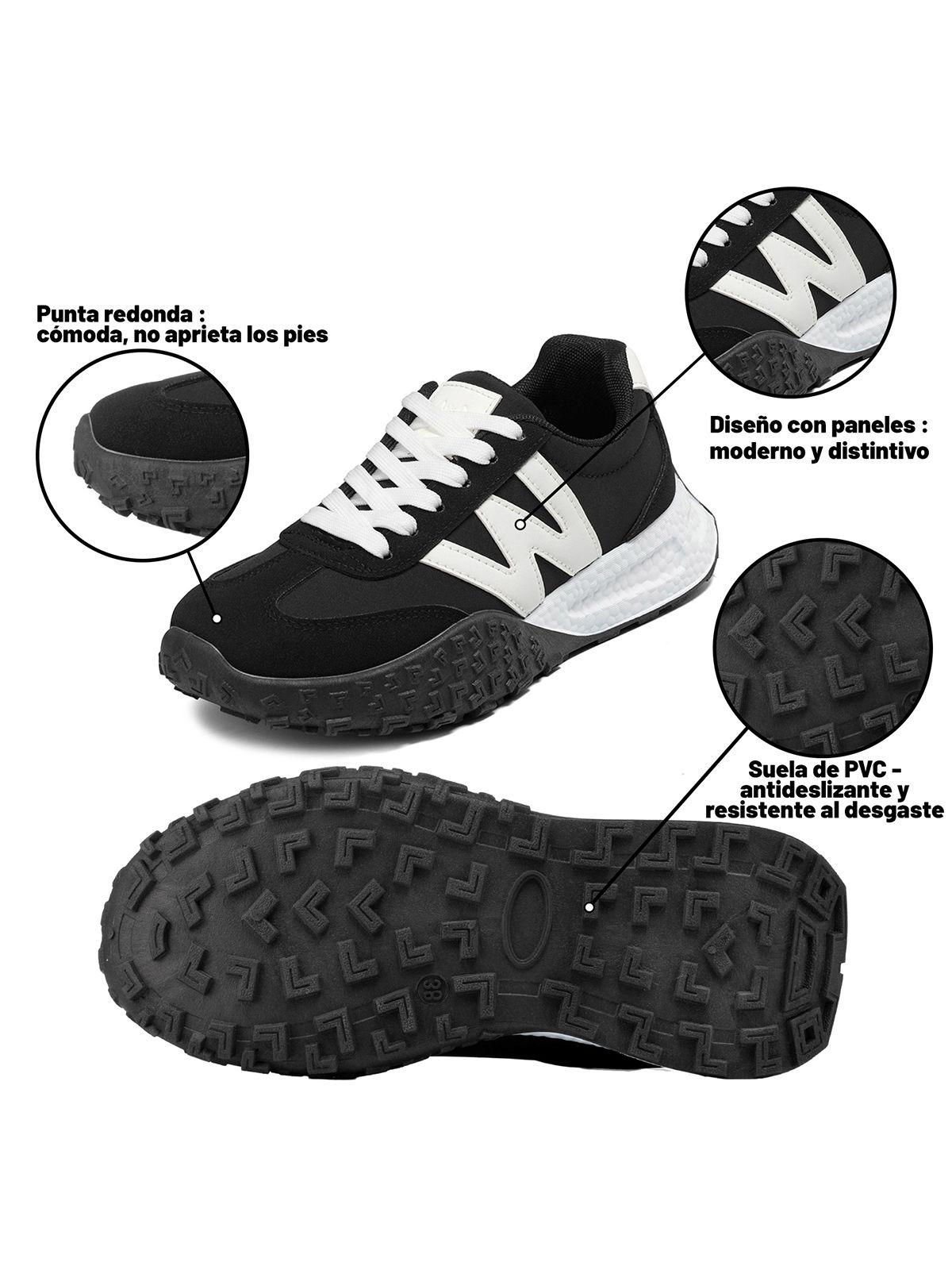 Zapatillas Urbanas Mujer Plataforma PU Weide TFA220-7