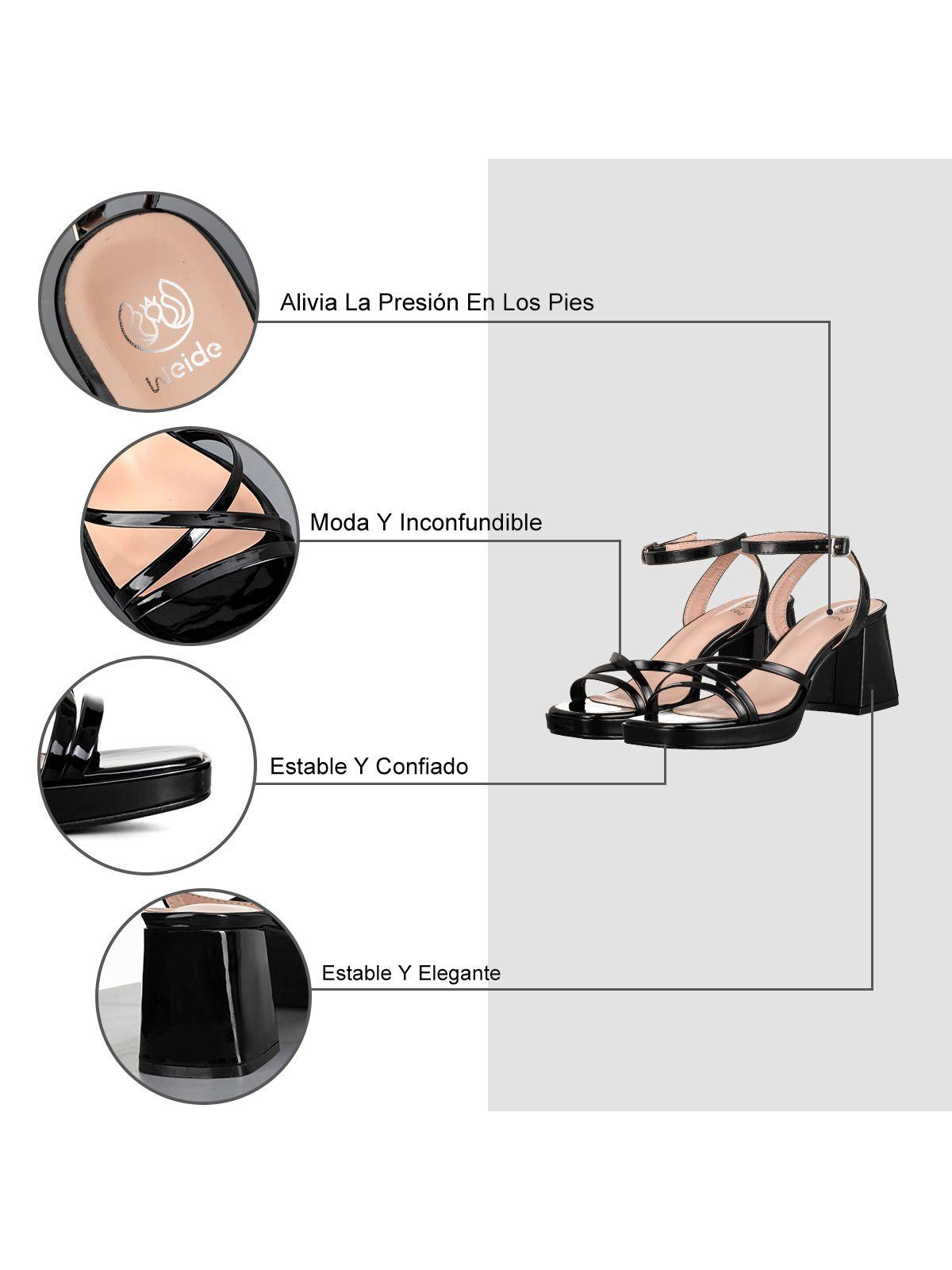 Sandalia Casual Mujer Taco Stiletto Fiesta Weide YOU235-7