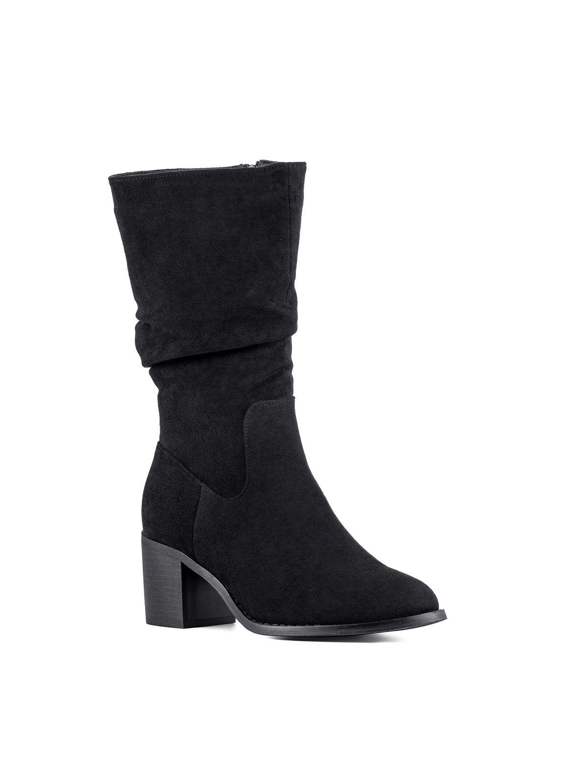 Bota Taco Mujer Outdoor PU Textil Weide HX532-4