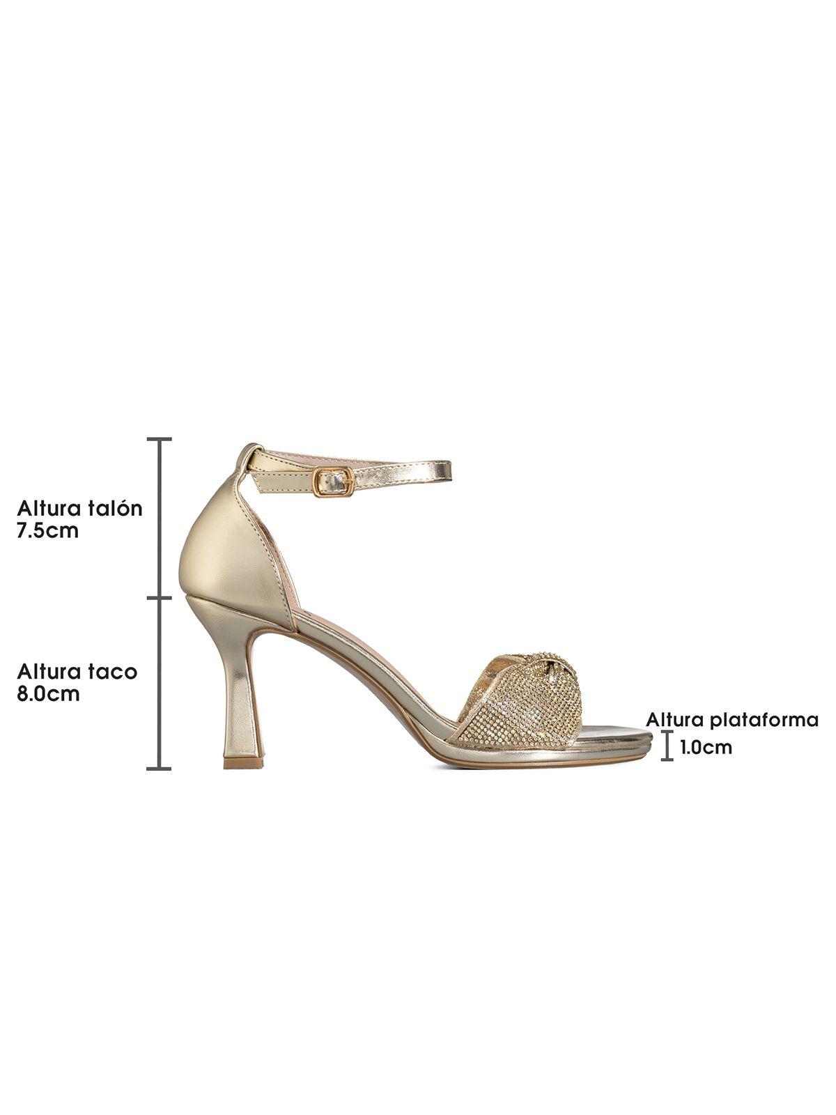 Sandalia Taco Alto Fiesta Elegante Mujer Weide YOU535-7