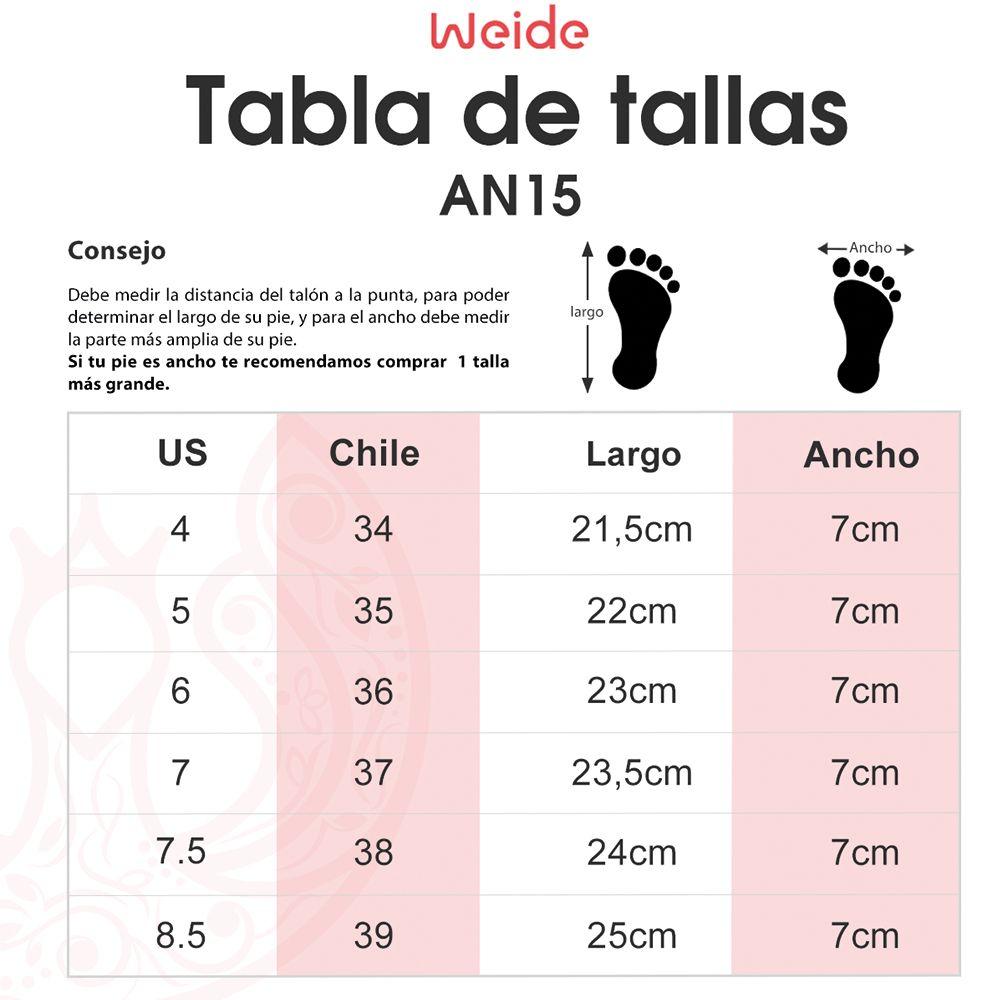 Zapatilla Iriel Blanco Weide-3