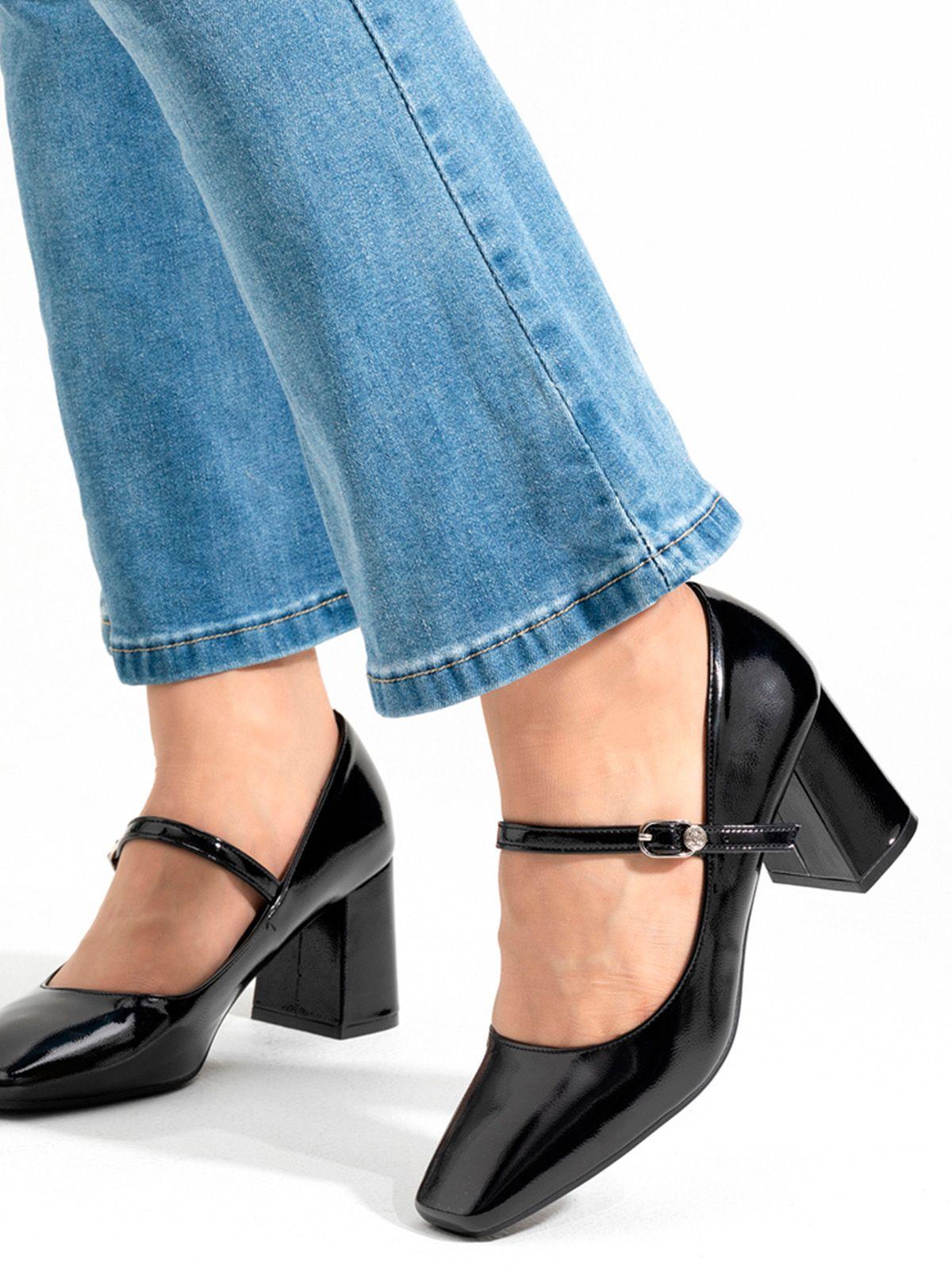 Zapatos Negro Casual Mujer Weide GH106-2