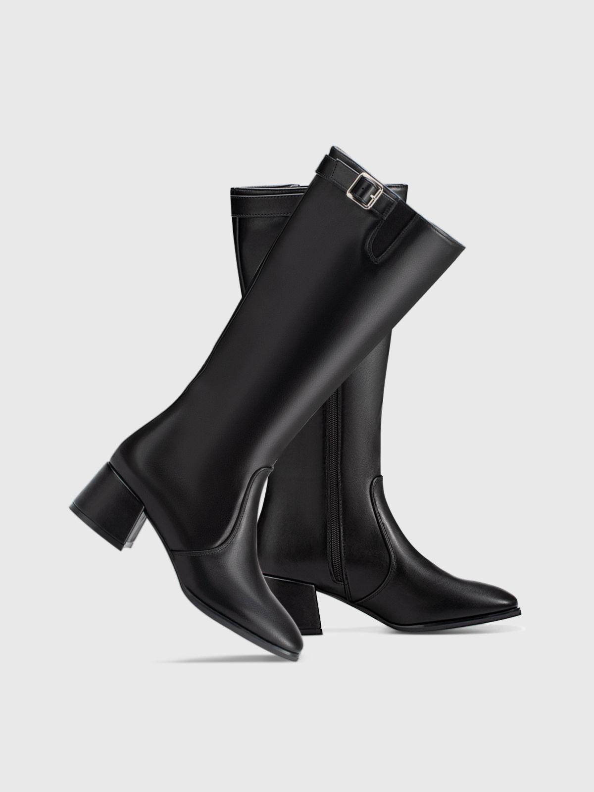 Bota Mujer Vera Negro Weide-4