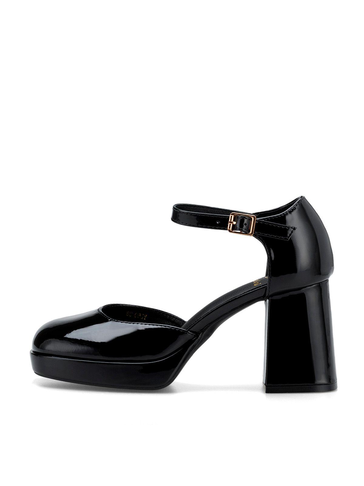 Zapatos Taco Mujer Amalia Negro Weide-1