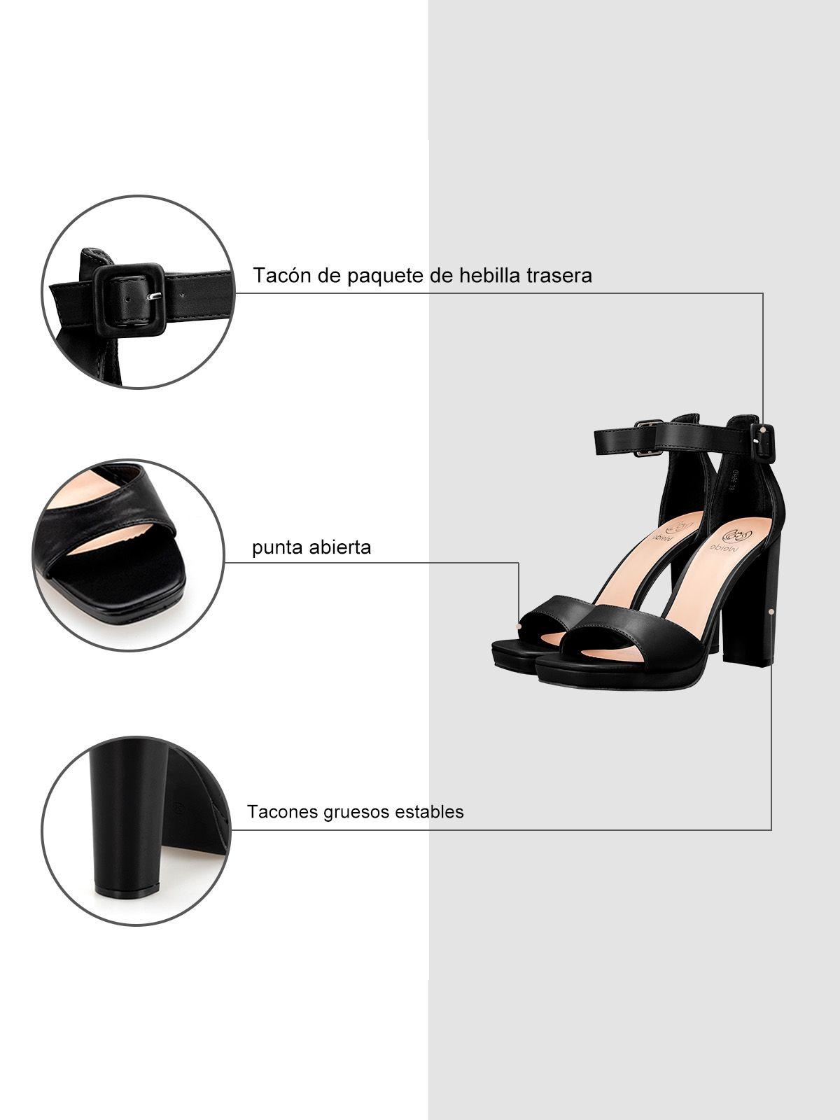 Sandalias Fiesta Cristina Negro Weide-5