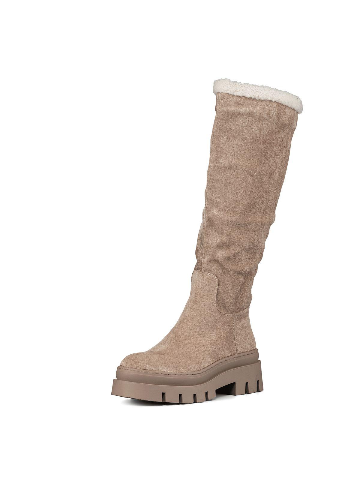 Botas Largas Mujer Casual Moda Gamuza Plataforma Weide HX511-0