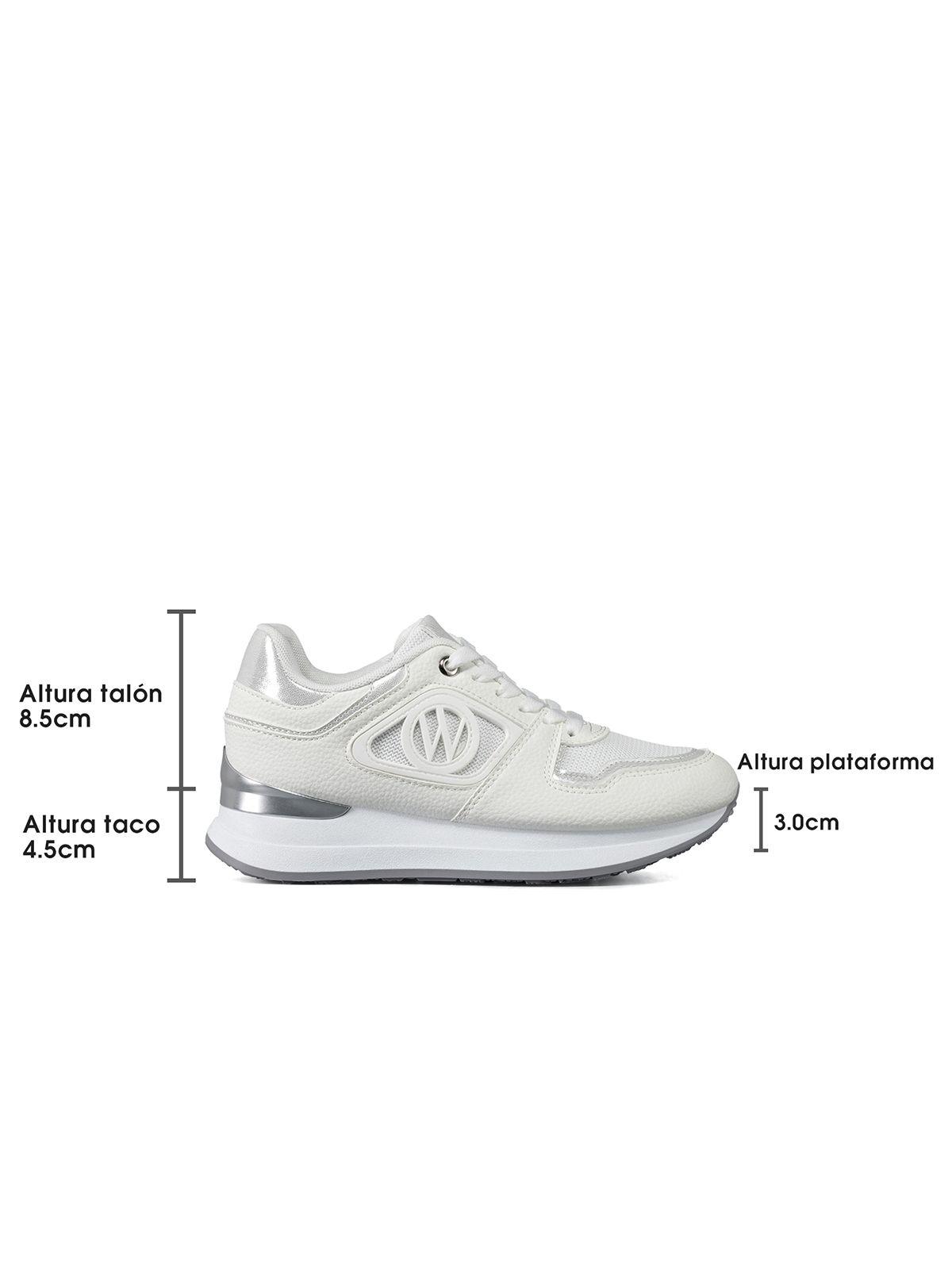 Zapatilla Casual Mujer Deportiva Urbana Vintage Weide JLL50-6