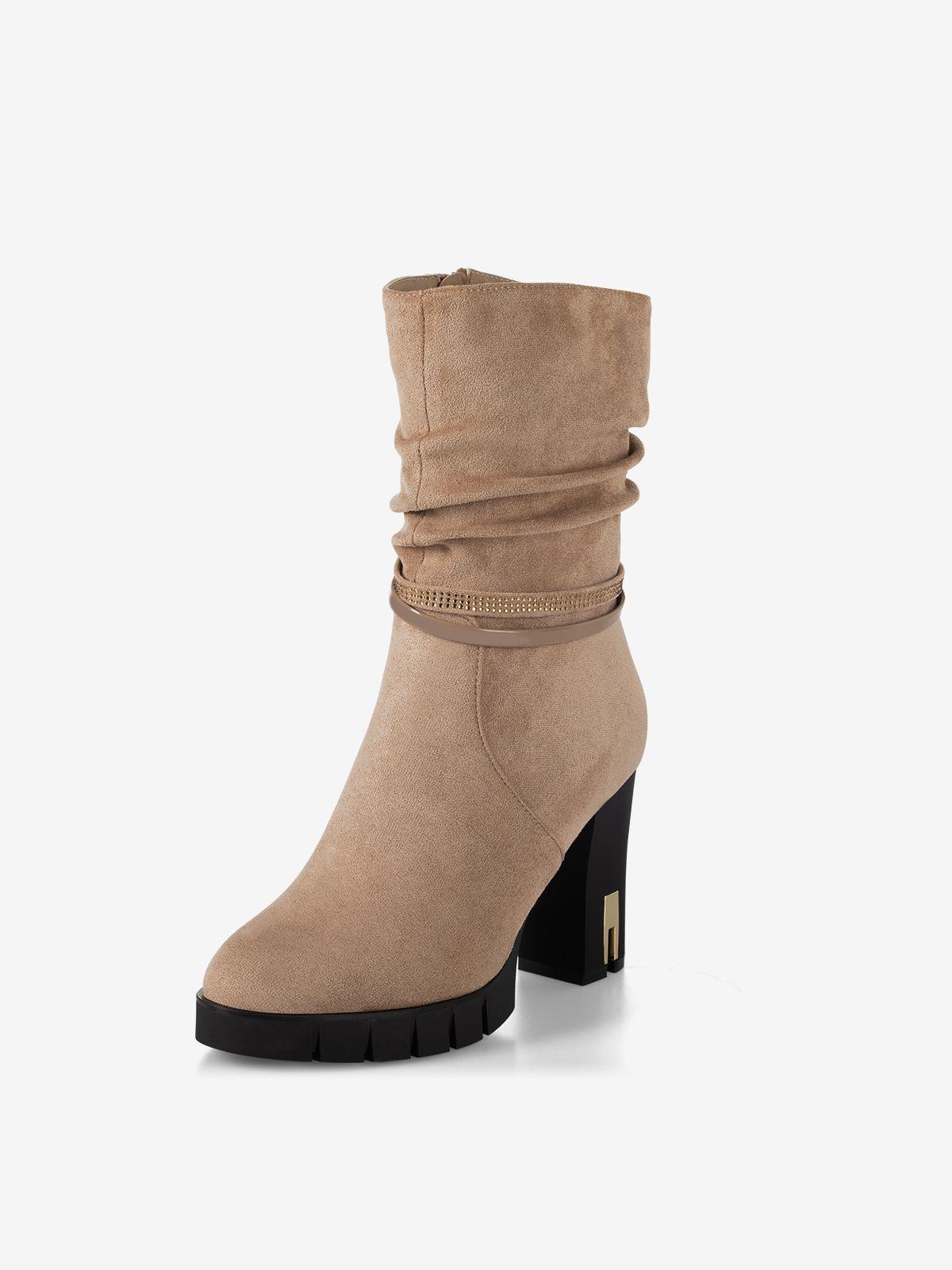 Botin Mujer Olga Caqui Weide-0