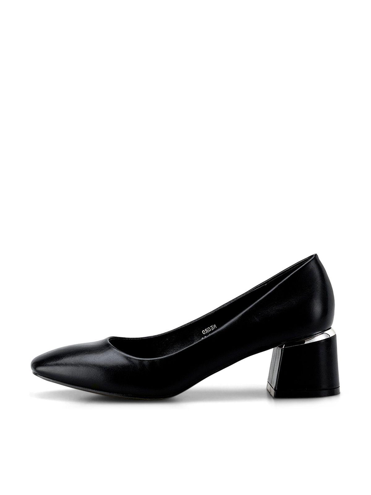 Zapatos Taco Negro casual GHE15 Weide-1