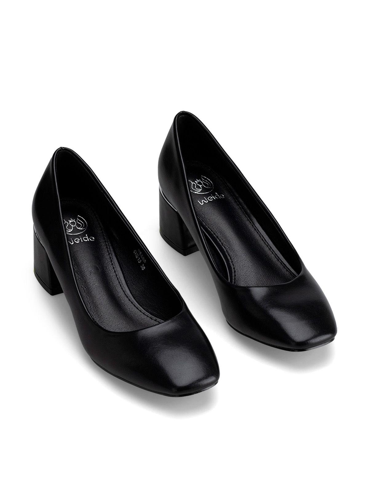 Zapatos Taco Negro casual GHE15 Weide-2