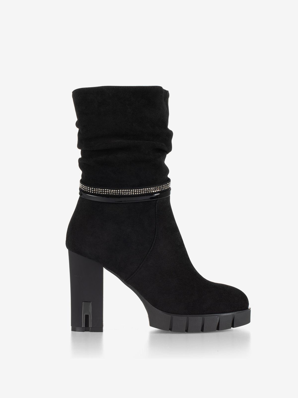 Botin Mujer Olga Negro Weide-2