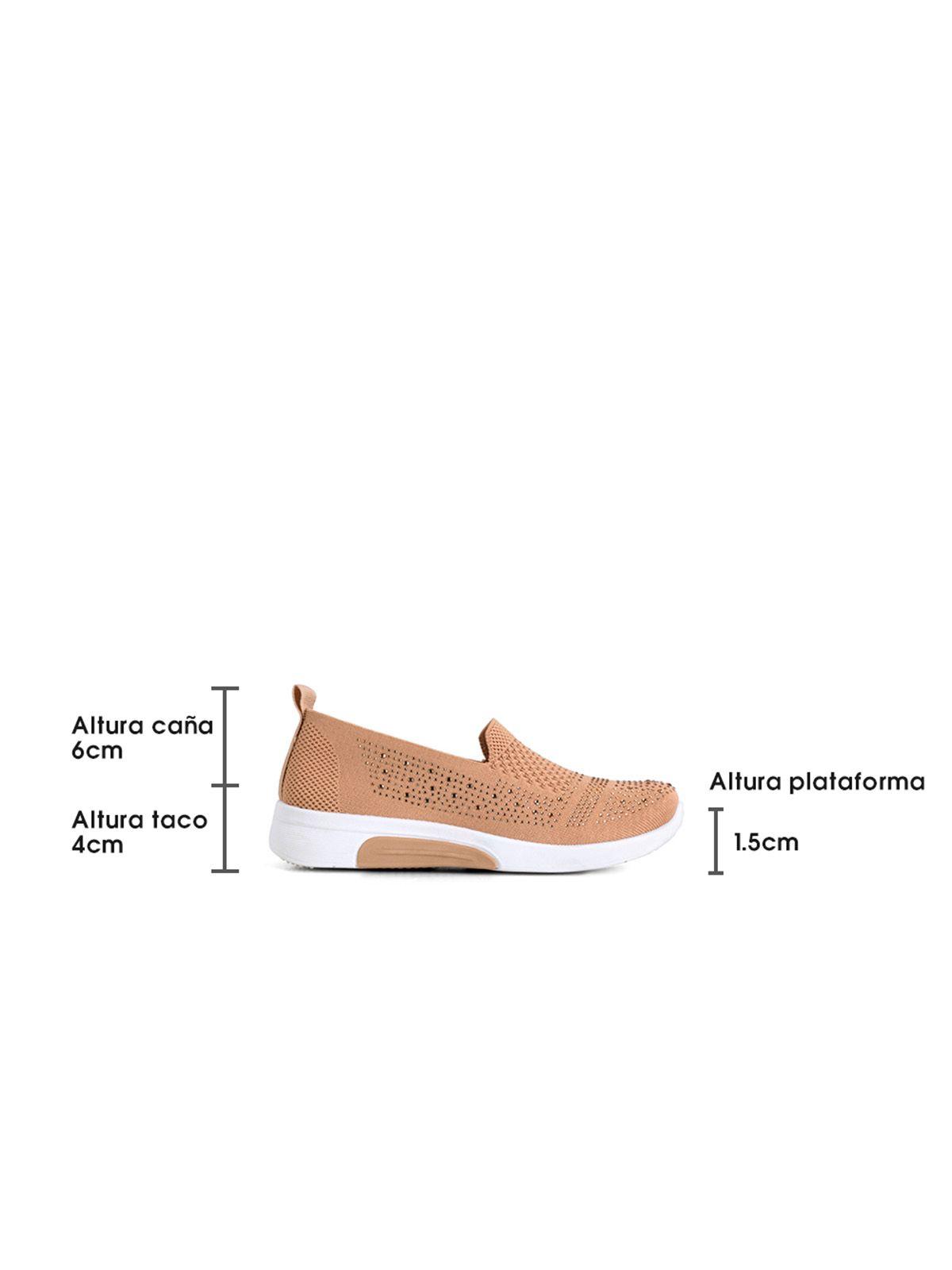 Zapatilla Beige Casual TFA182 Weide-4