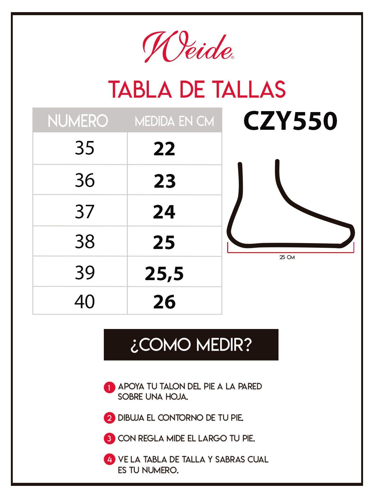 Bota Aftyn Caqui Weide-3