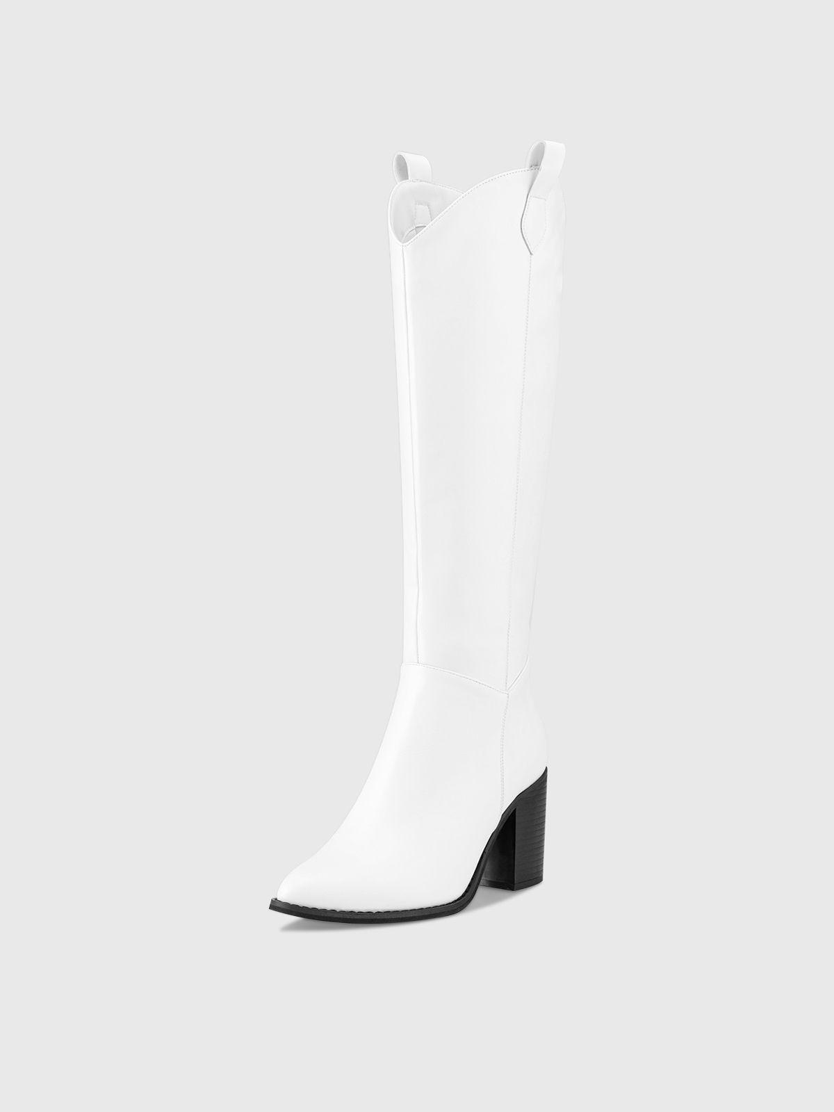 Bota Mujer Ainara Blanco Weide-0