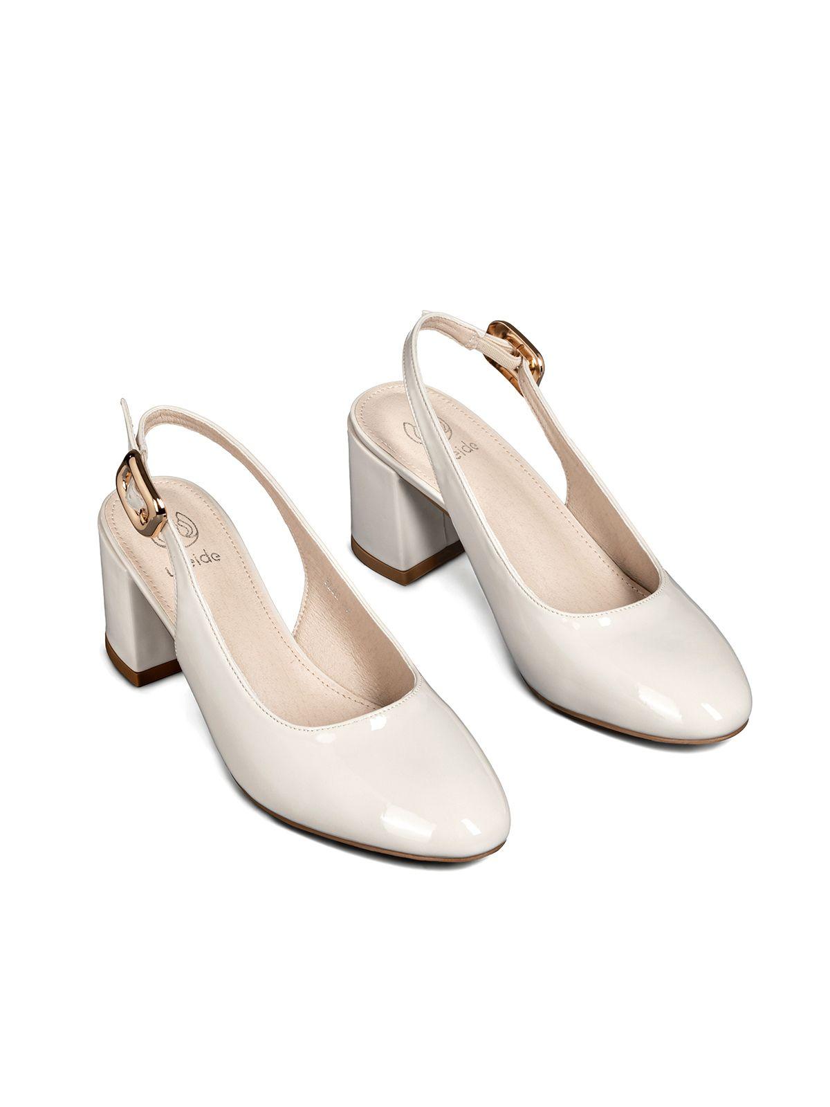 Zapato Casual Tacones Charol Verano Mujer Weide YL82-5