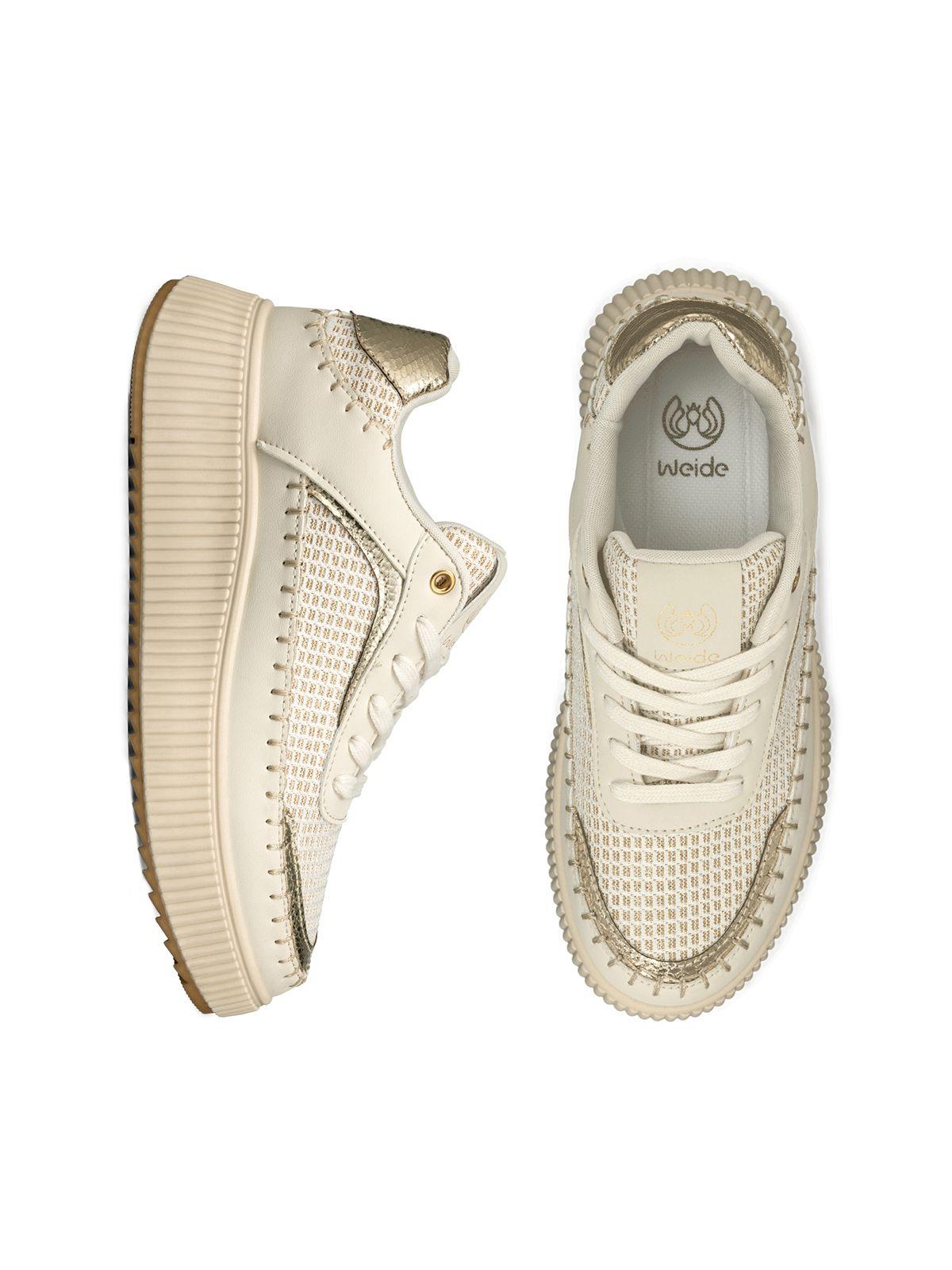 Zapatillas Urbanas Casual Cordones Mujer Weide HX520-5