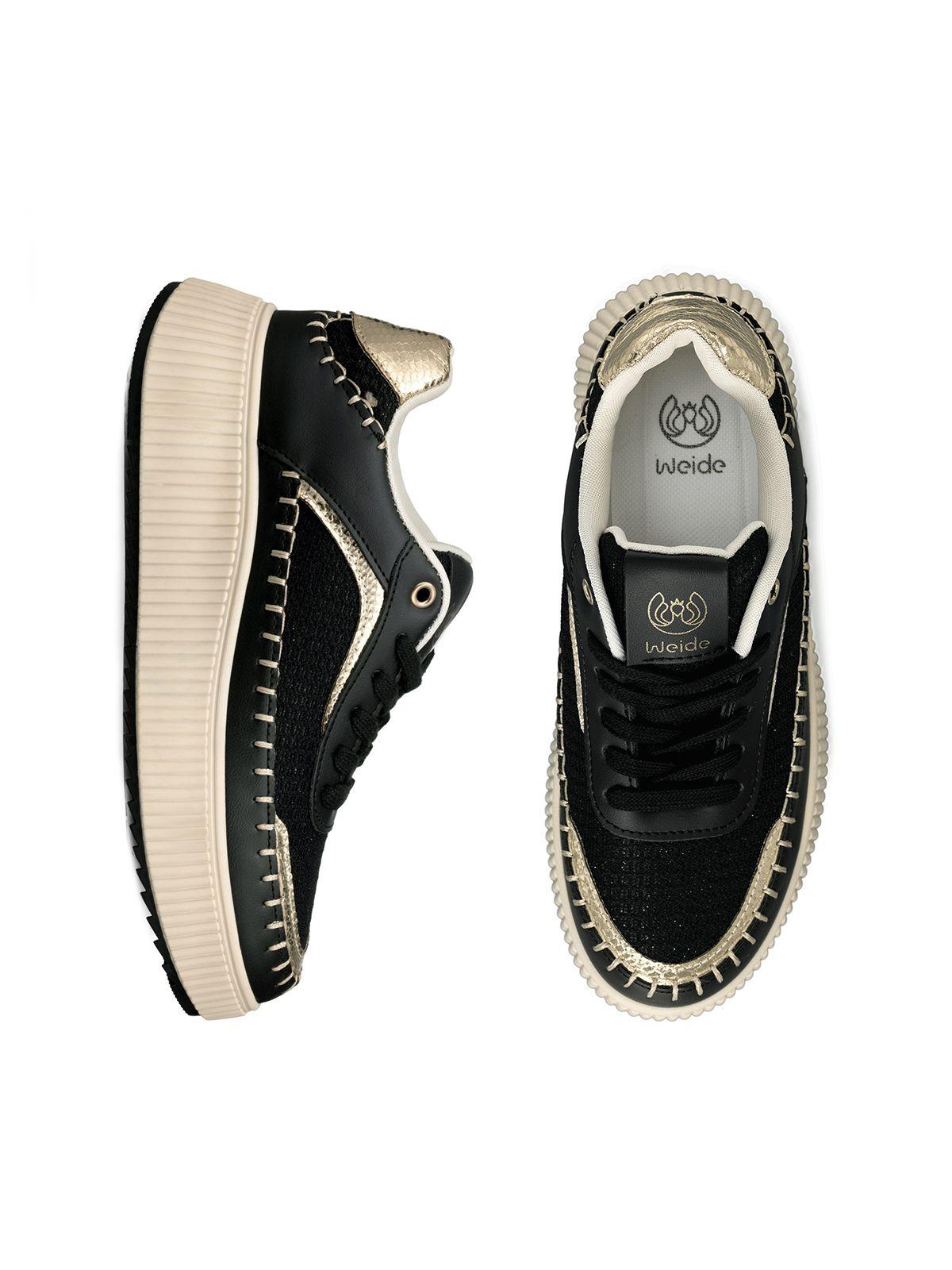 Zapatillas Urbanas Casual Cordones Mujer Weide HX520-2