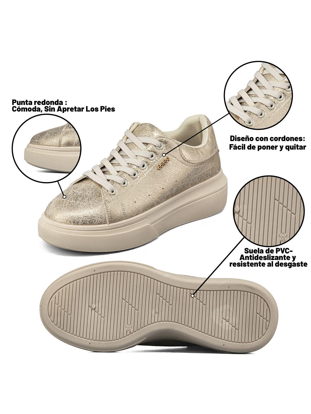 Zapatilla Urbana Plataforma Confort Mujer Weide LT211-4