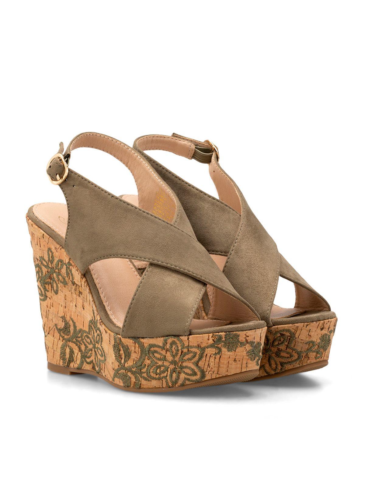 Sandalias Mujer Apolonia Verde Weide-2