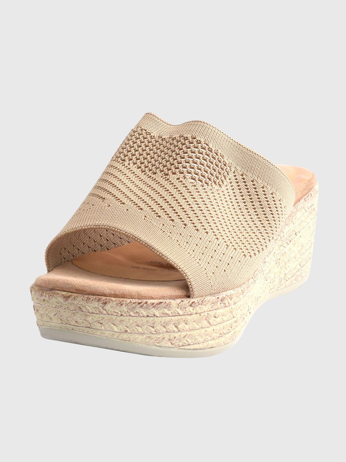 Sandalia Yaray Beige Weide-0