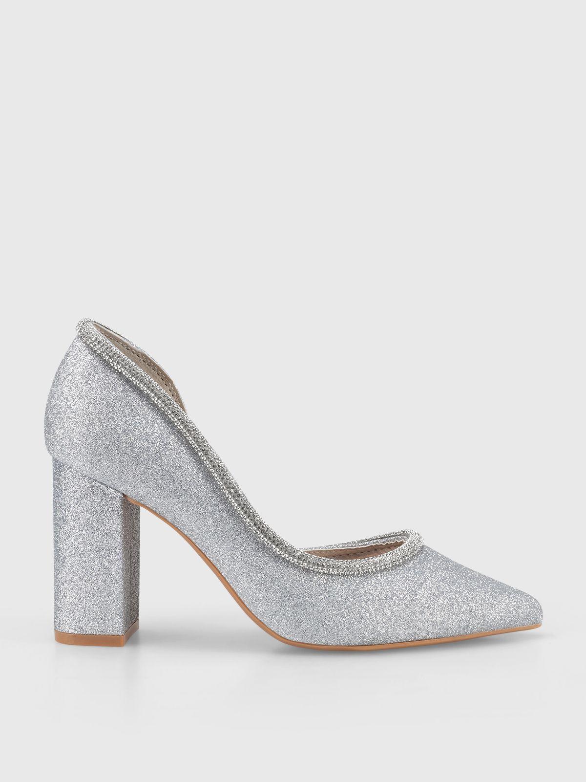 Zapato Mujer Consuelo Plateado Weide-1