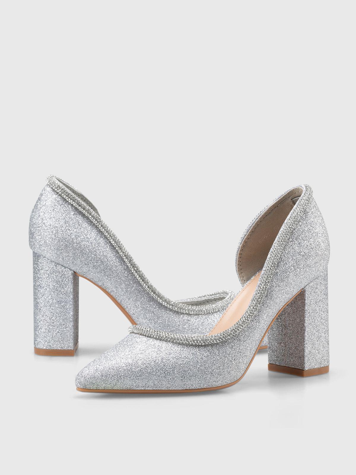 Zapato Mujer Consuelo Plateado Weide-2