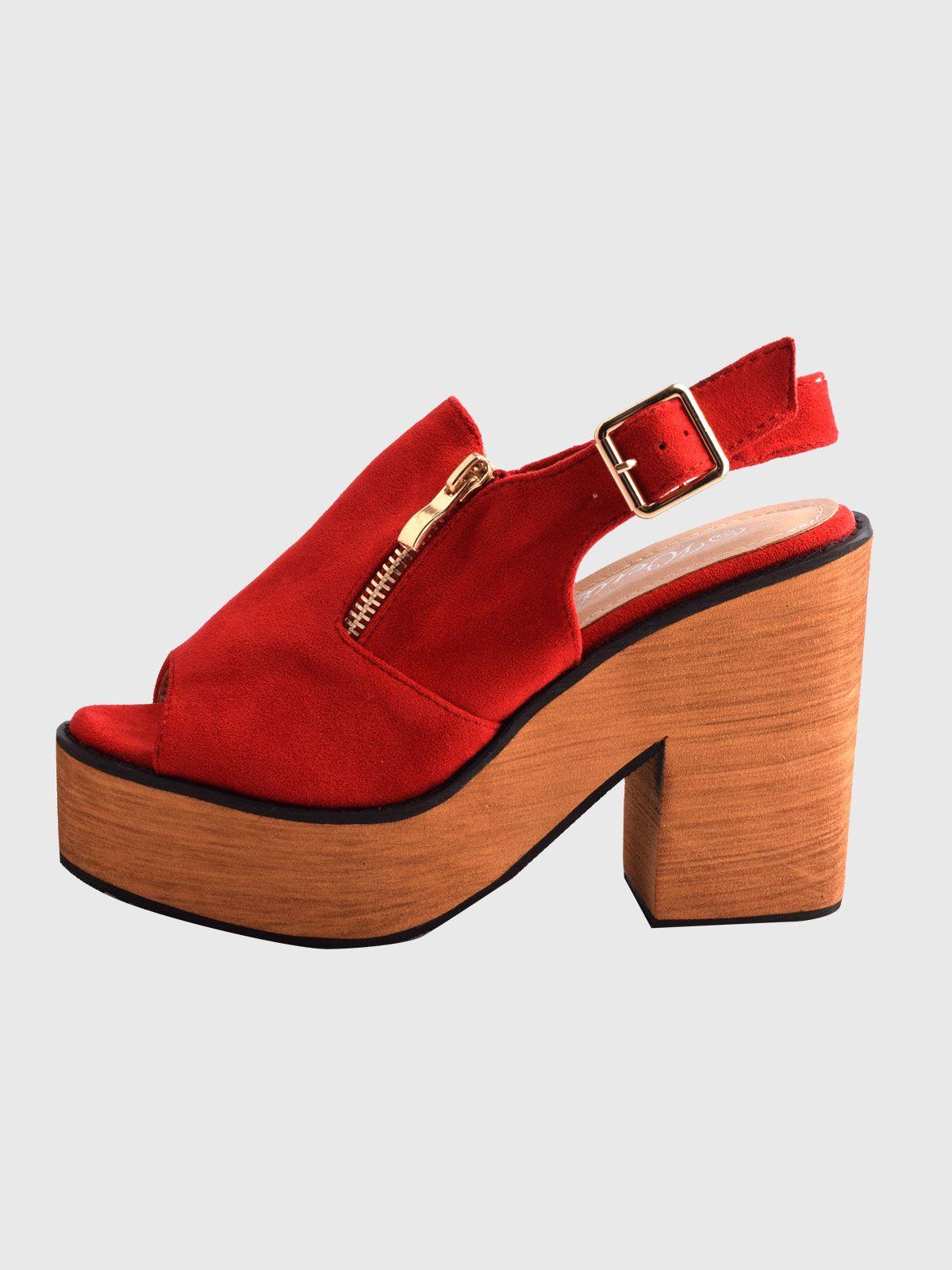 Sandalia Trinidadis Rojo Weide-1