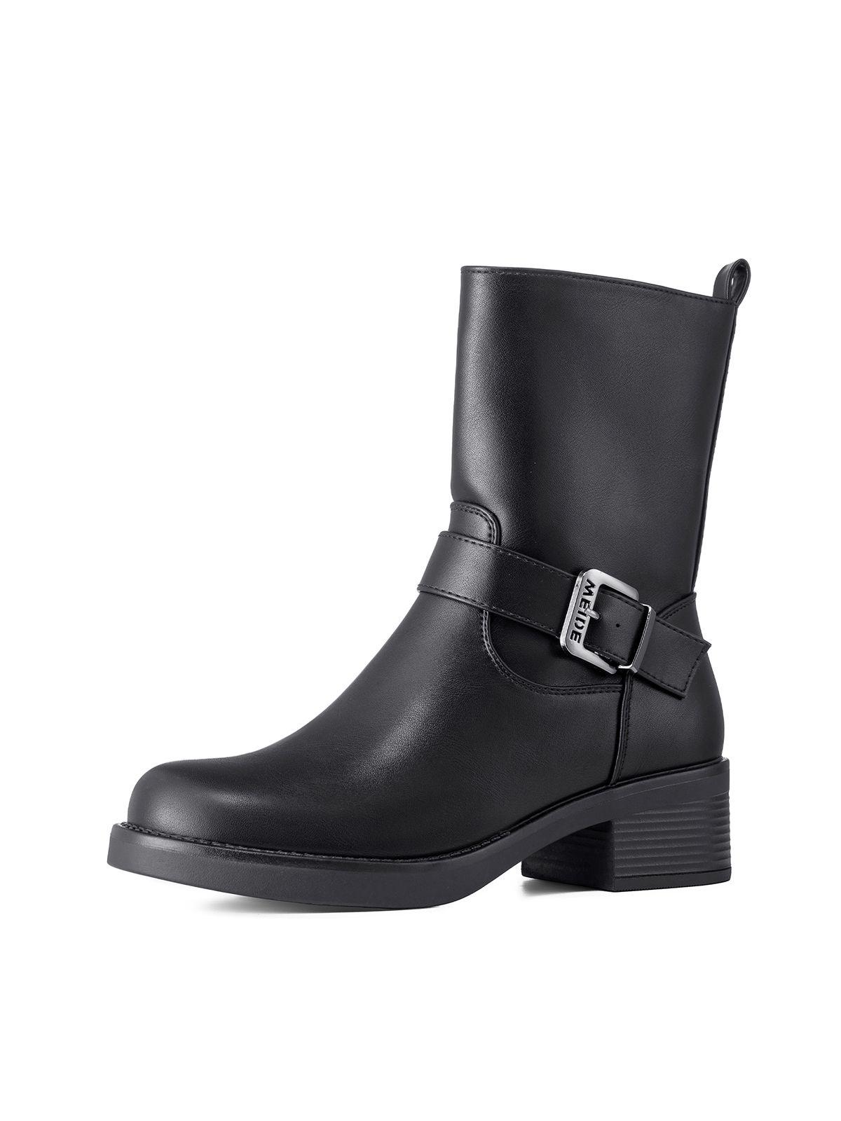 Botín Taco Mujer Casual PU Weide ZS82-0