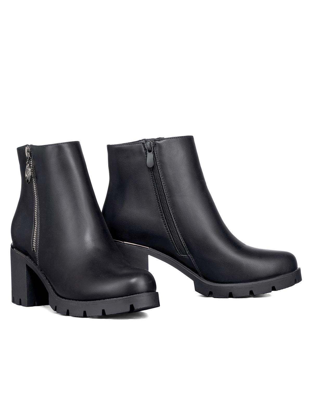Botin Casual Mujer Tacon Alto Clasico Weide HX507-2