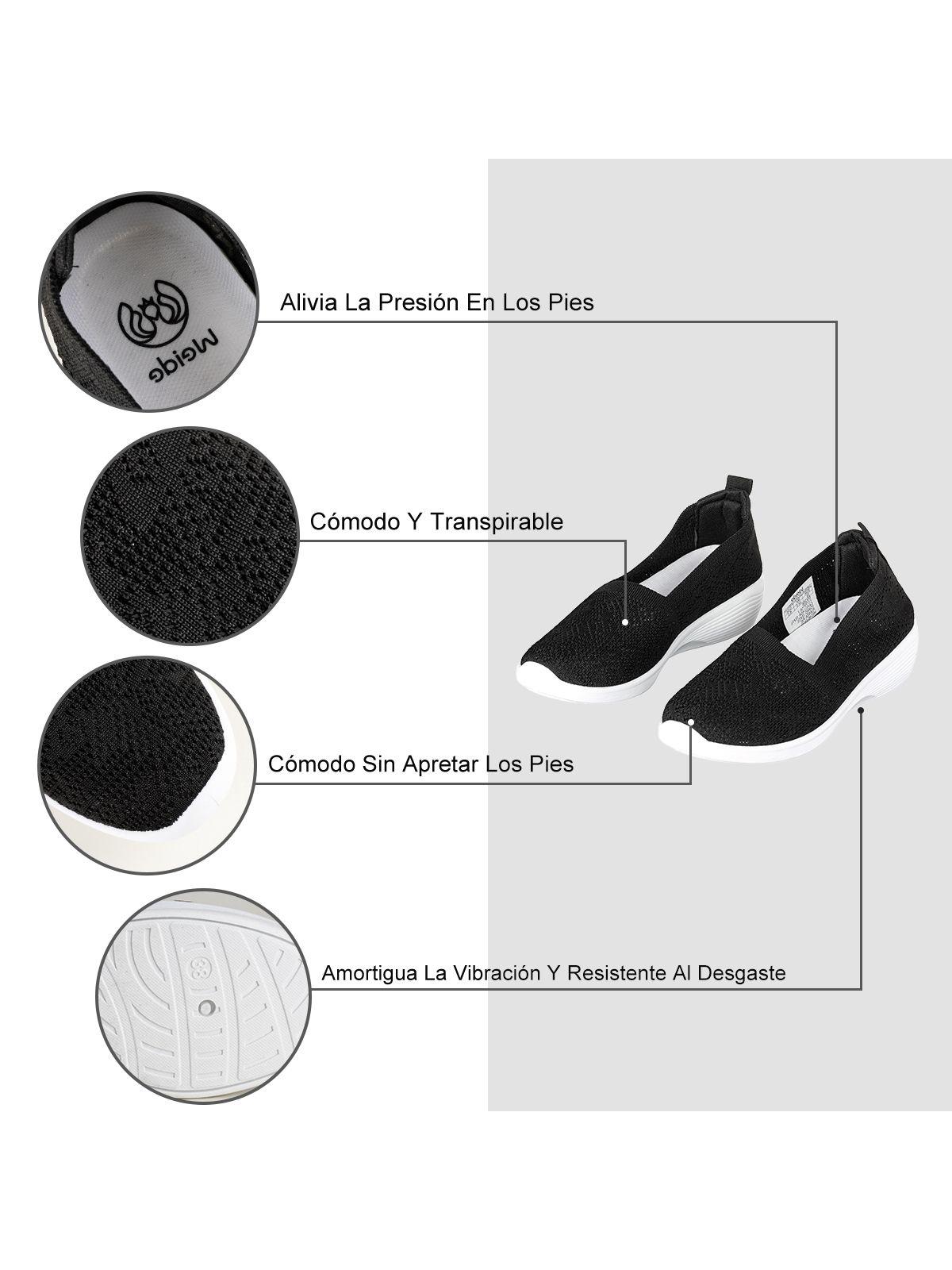 Zapatilla Deportiva casual Slip On Mujer Weide TFA206-5