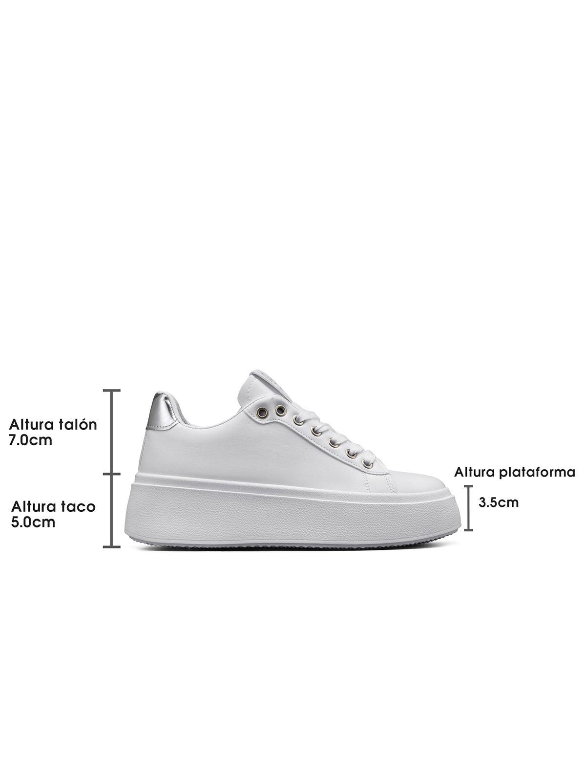 Zapatilla Casual Urbana Plataforma Mujer Weide LT130B-7