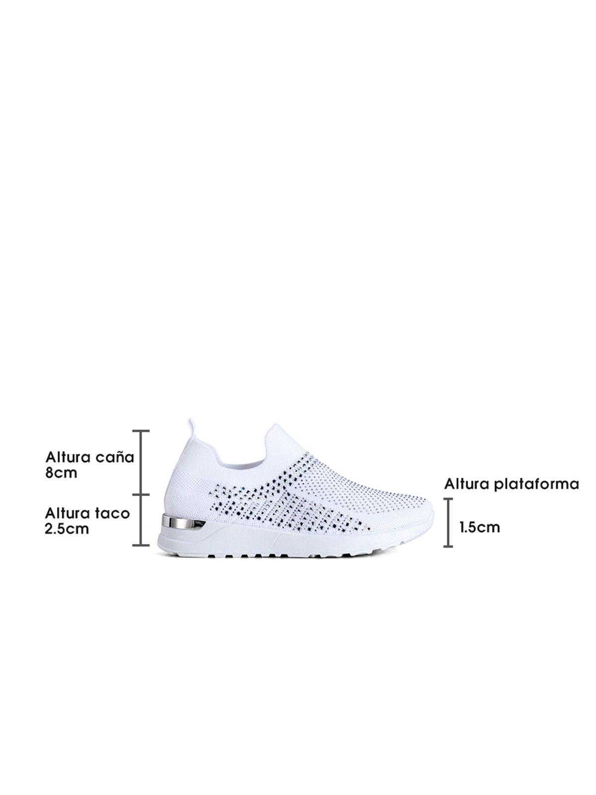 Zapatilla Blanco Casual TFA180 Weide-4