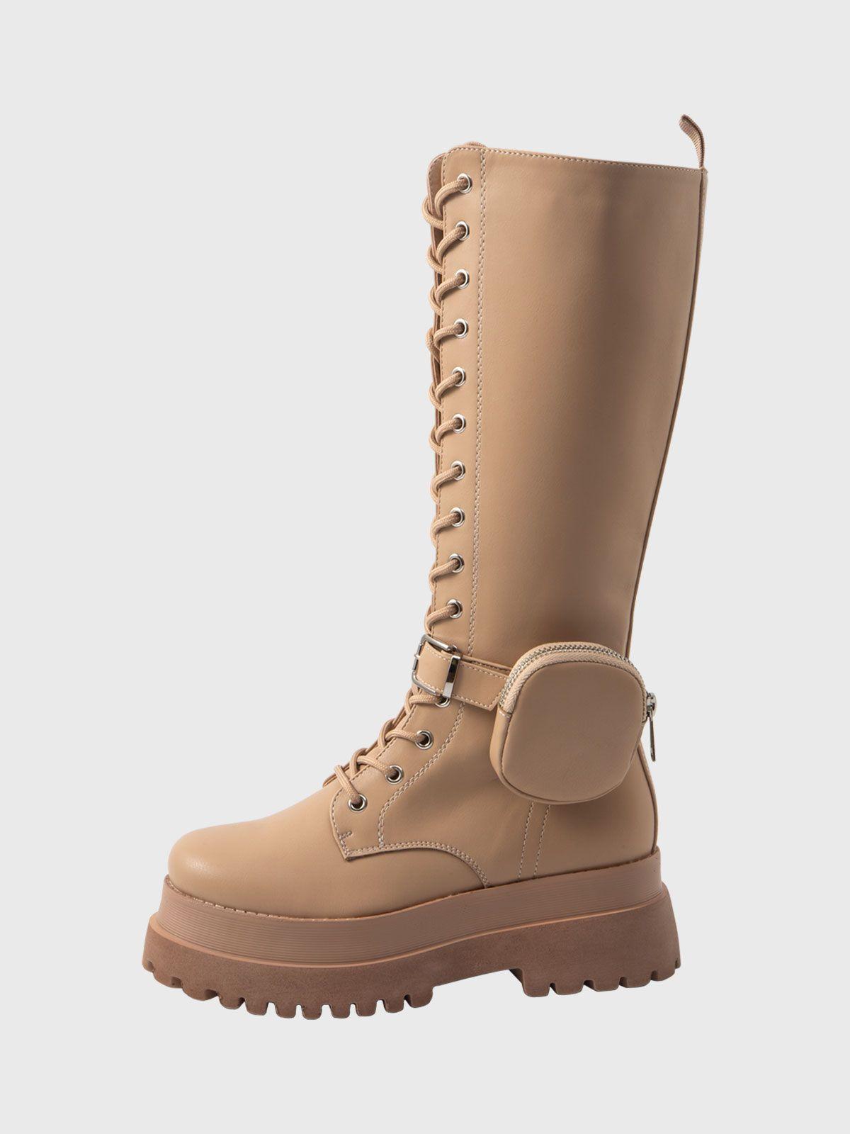 Bota Suhaila Beige Weide-1