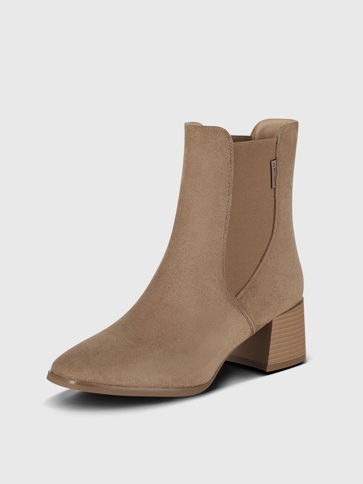 Botin Mujer Laia Caqui Weide-0