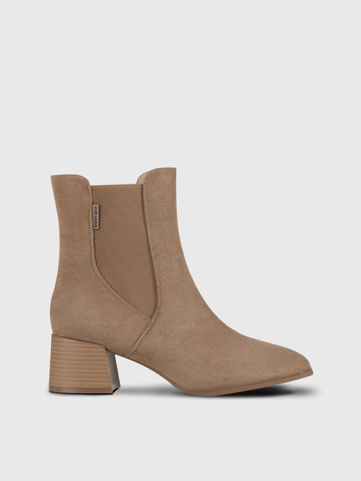 Botin Mujer Laia Caqui Weide-2