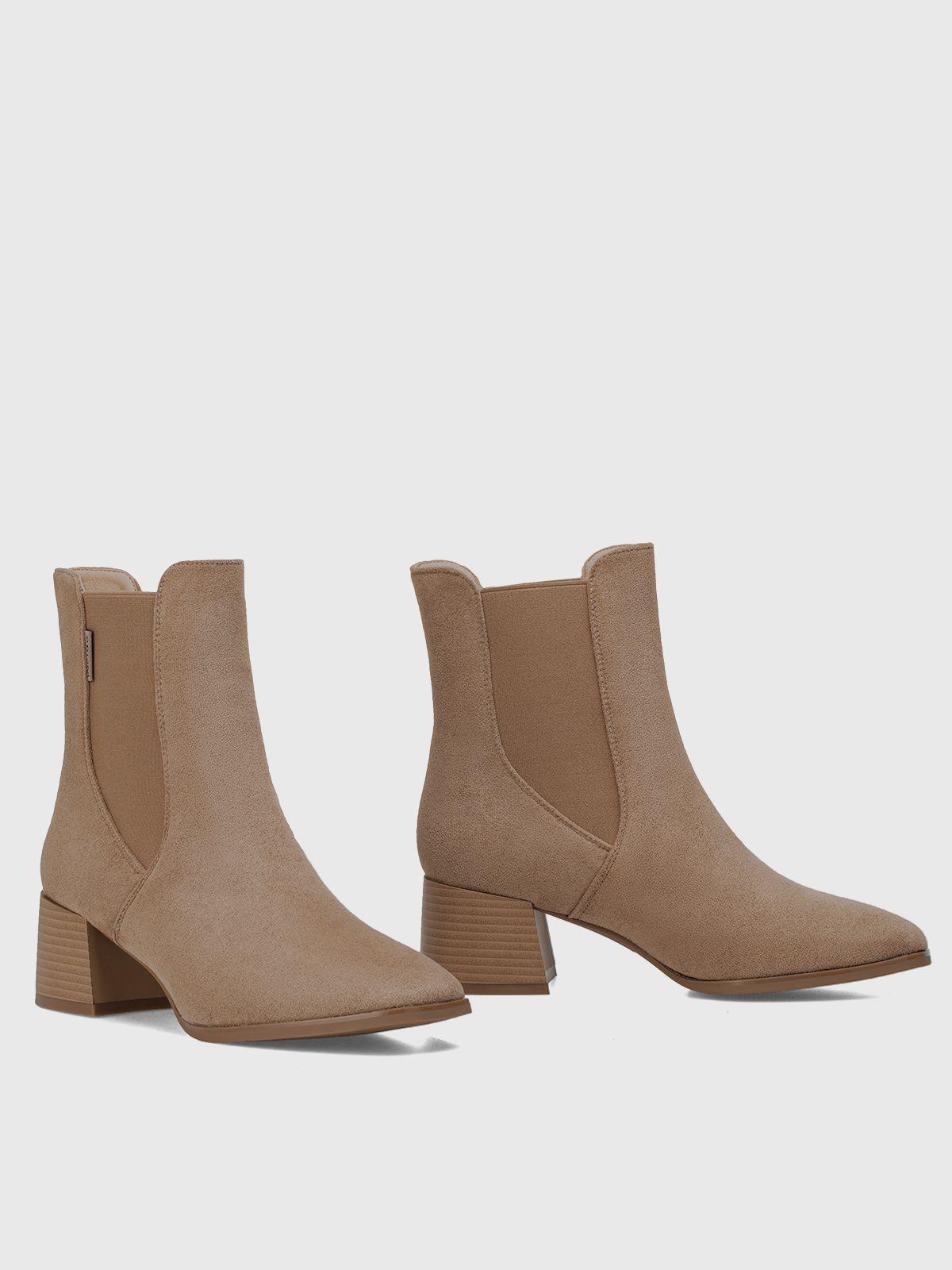 Botin Mujer Laia Caqui Weide-4