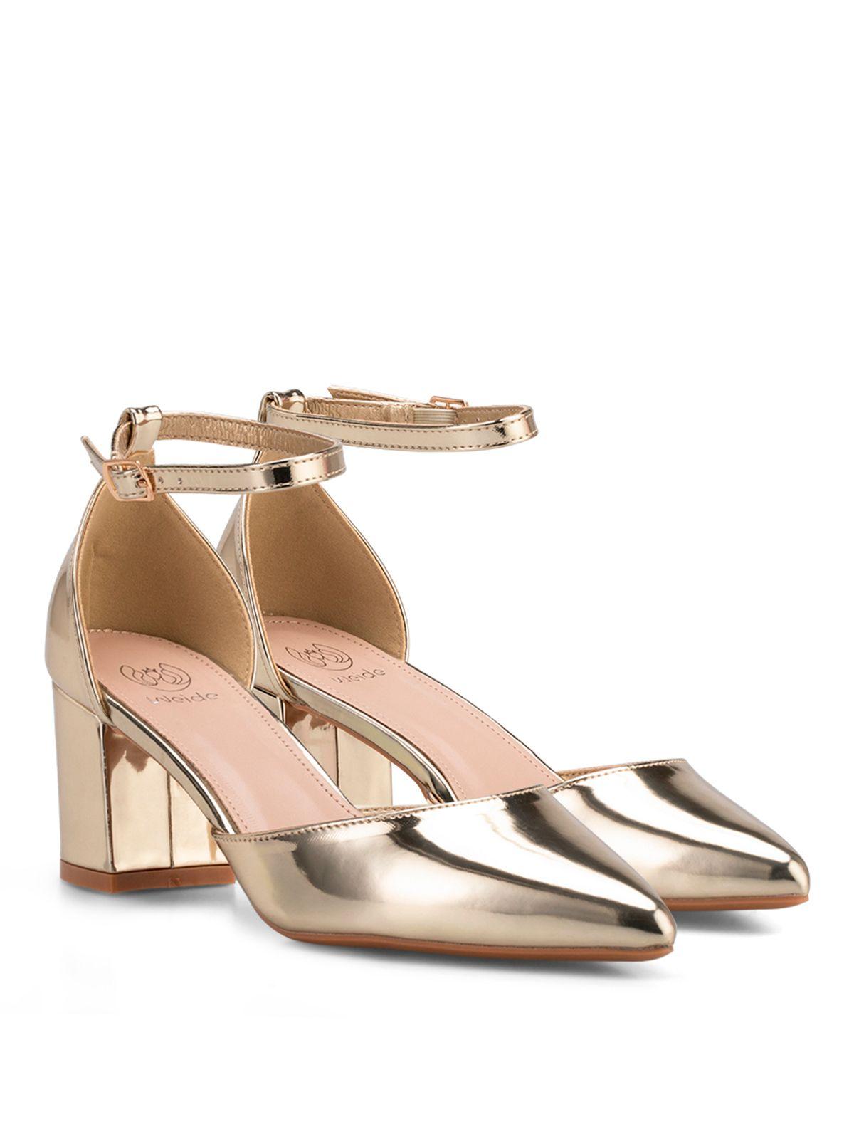 Zapato Clohe Dorado Weide-1