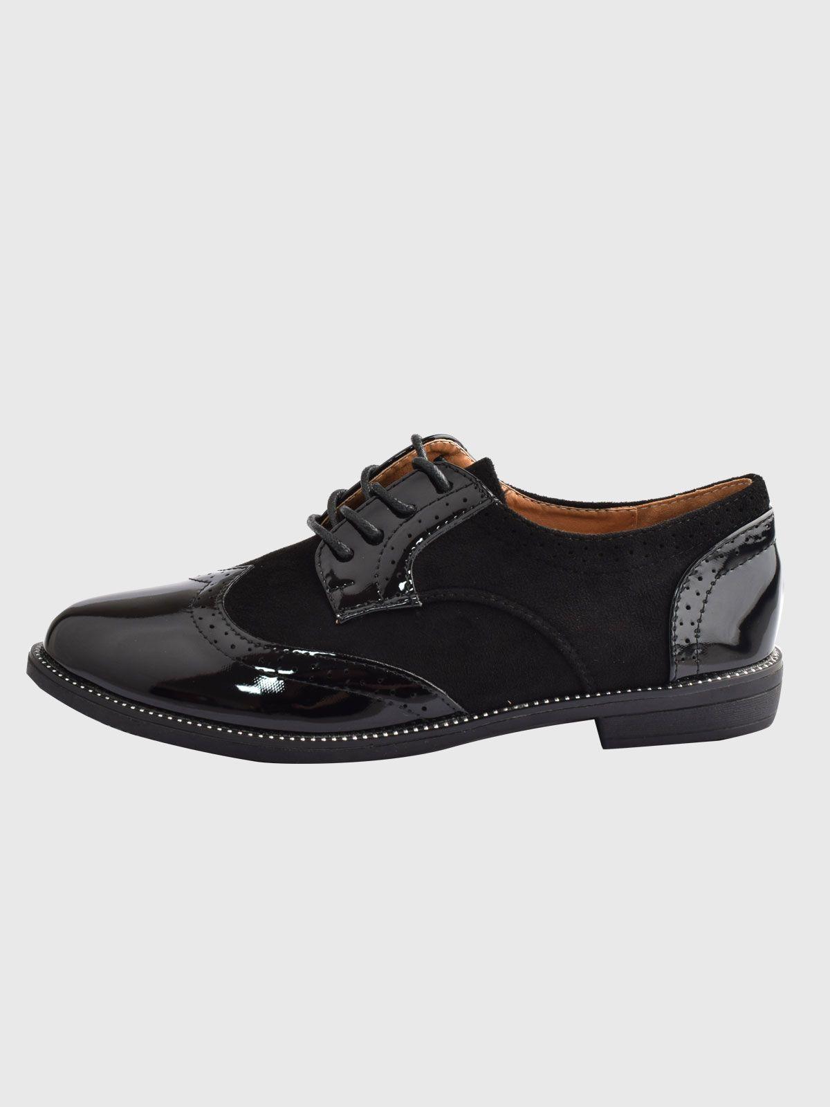 Zapato Rosina Negro Weide-1