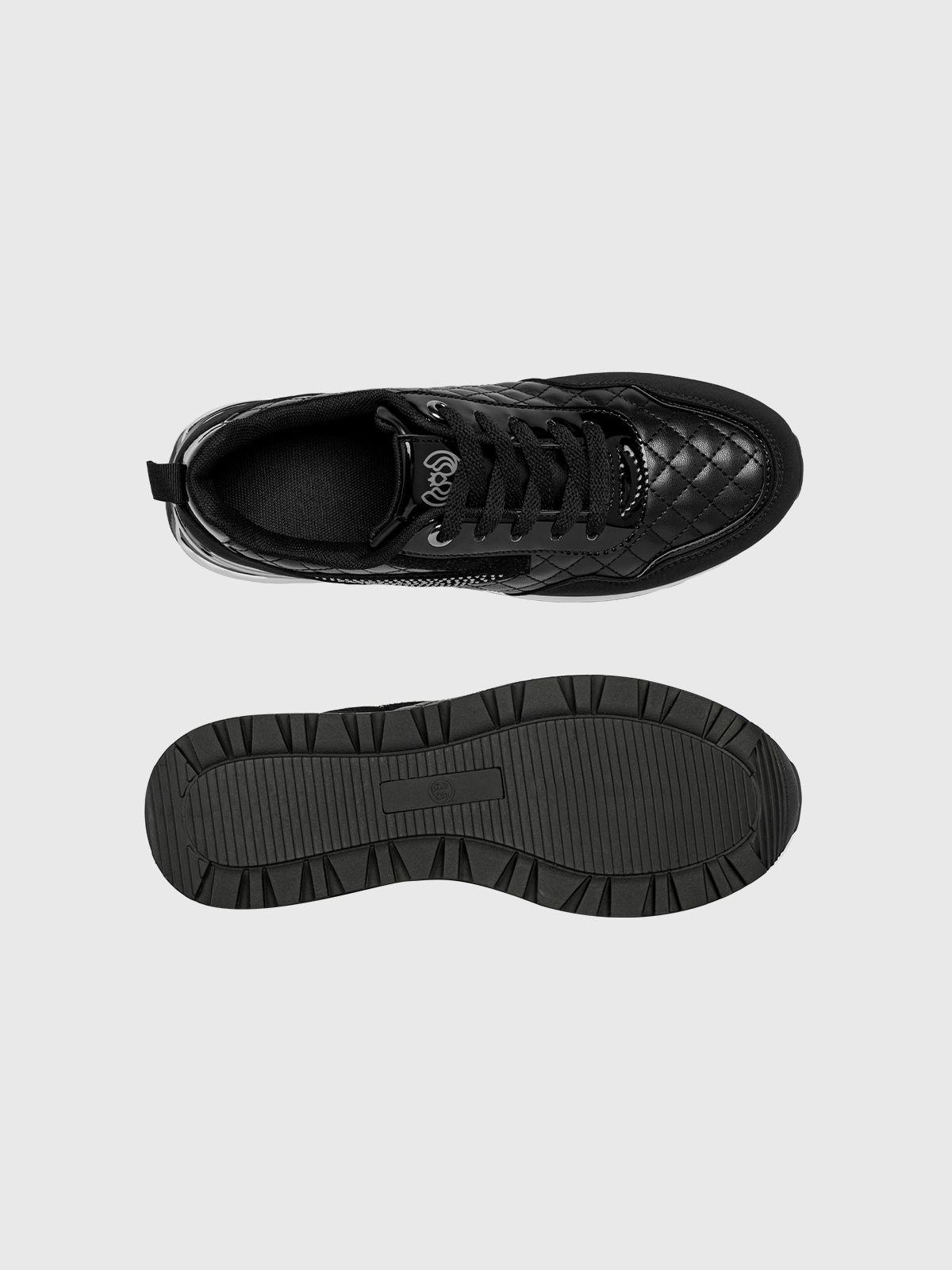 Zapatilla  Mujer Melba Negro Weide-4