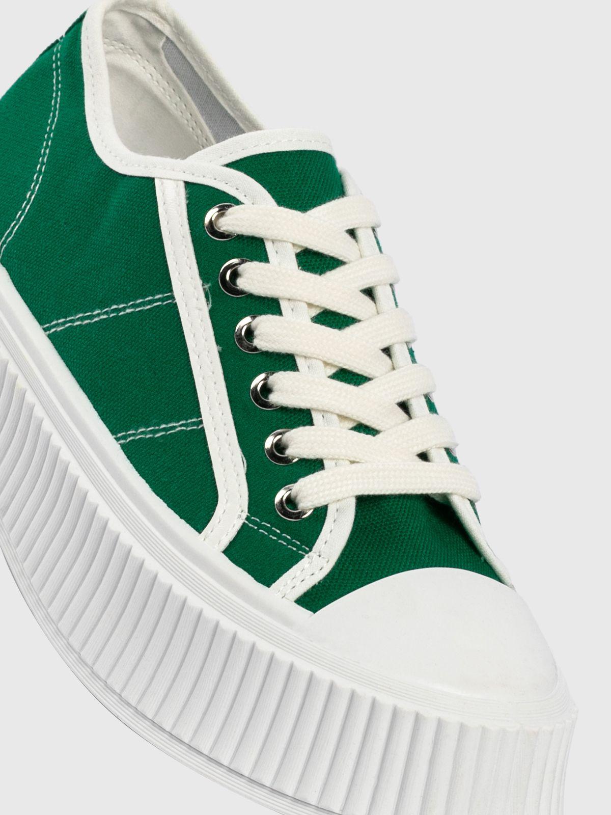 Zapatilla  Mujer Fiorella Verde Weide-2