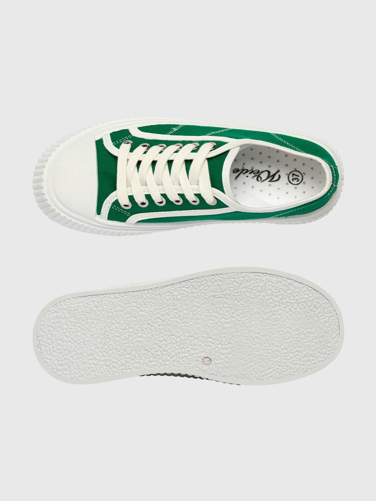 Zapatilla  Mujer Fiorella Verde Weide-5