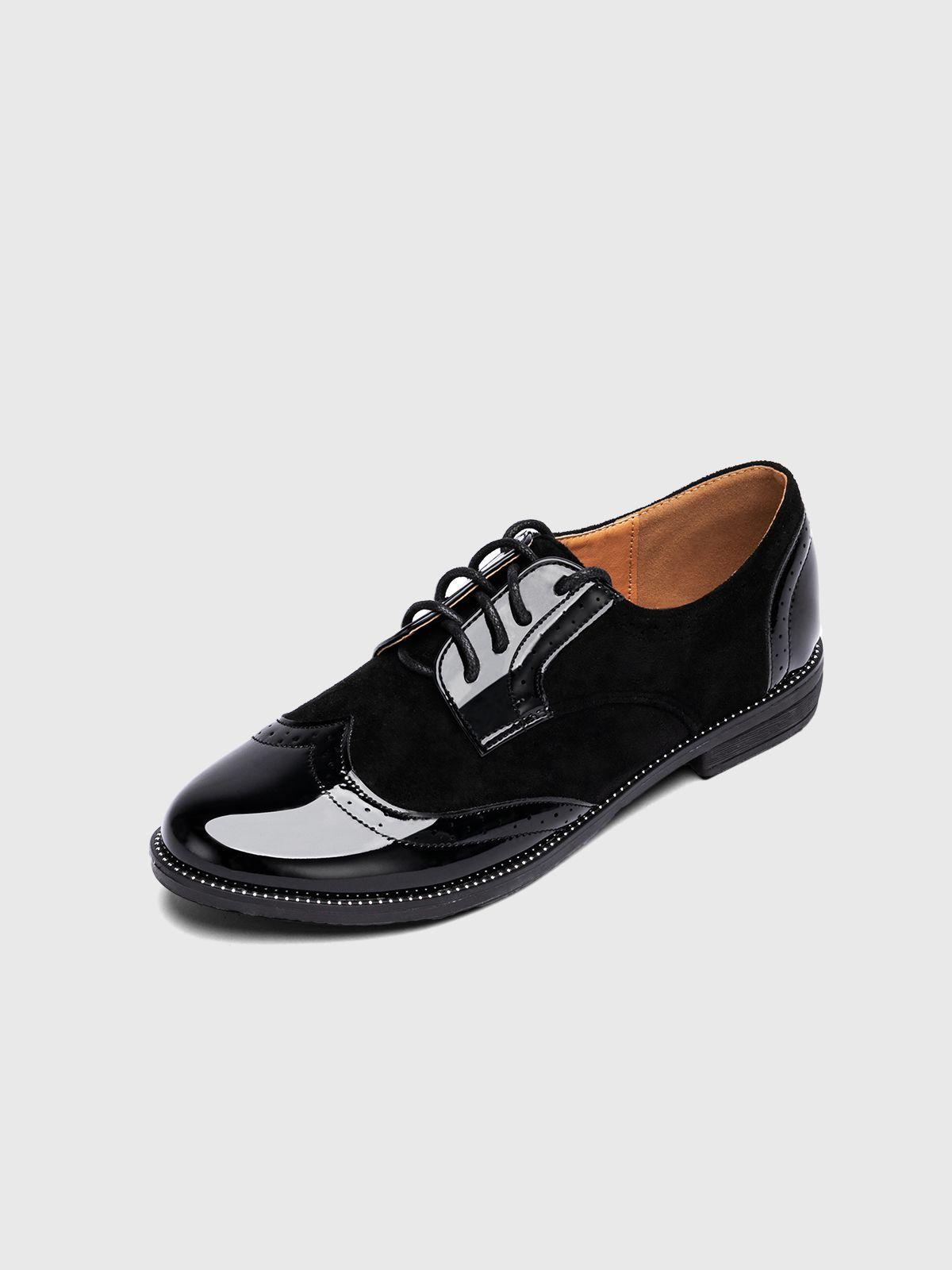 Mocasin Mujer Elvia Negro Weide-0