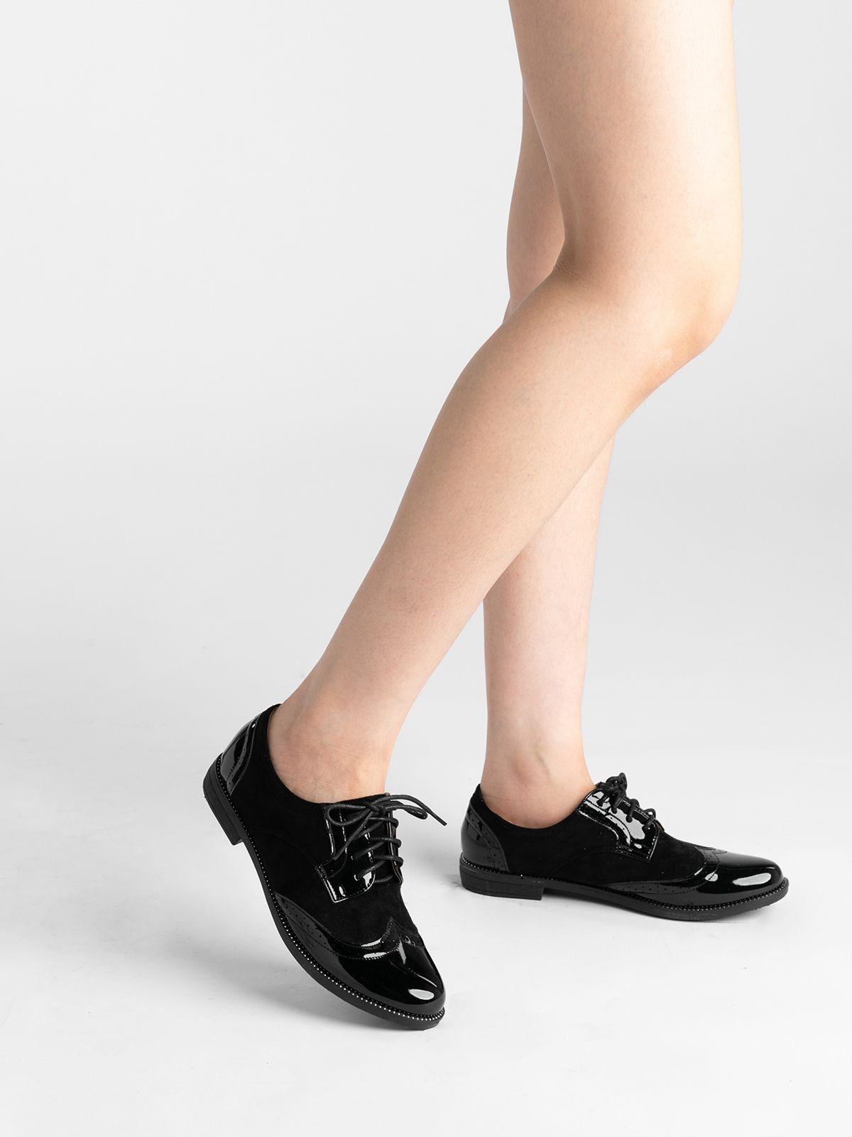 Mocasin Mujer Elvia Negro Weide-1