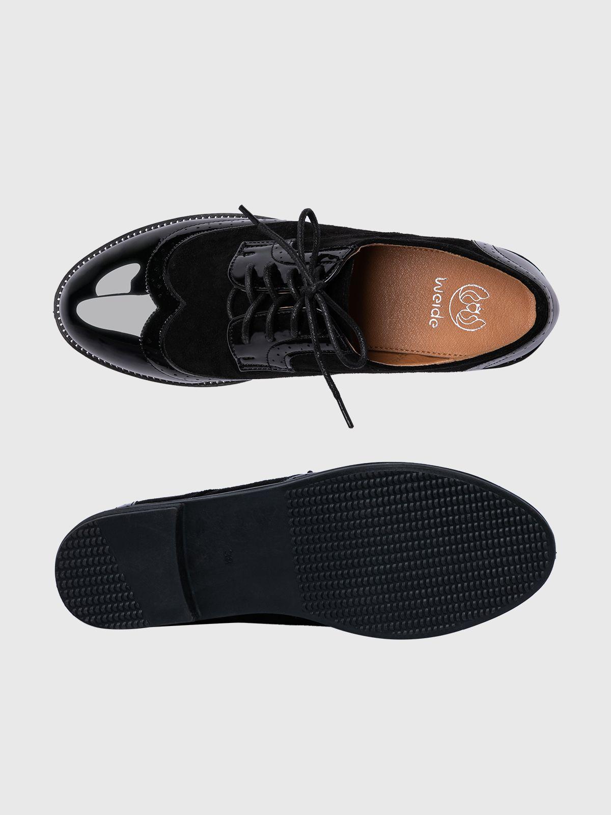 Mocasin Mujer Elvia Negro Weide-4