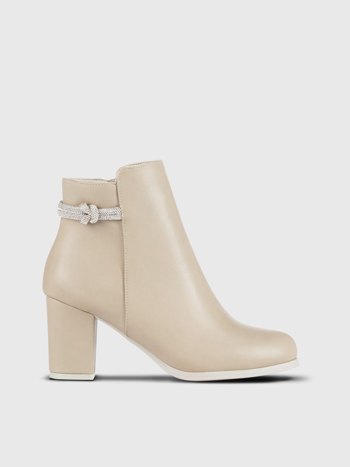 Botin Mujer Irene Caqui Weide-2