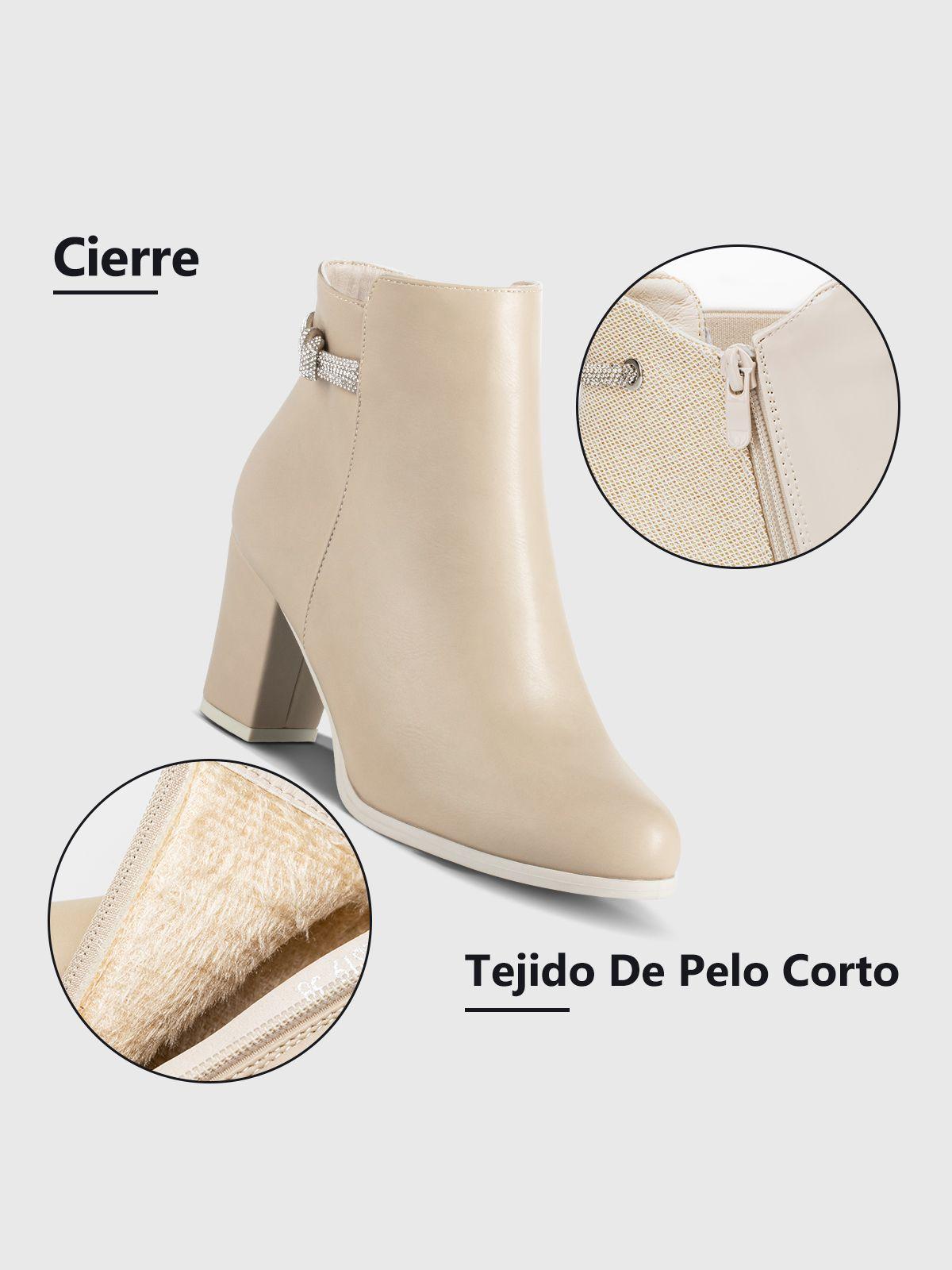Botin Mujer Irene Caqui Weide-6