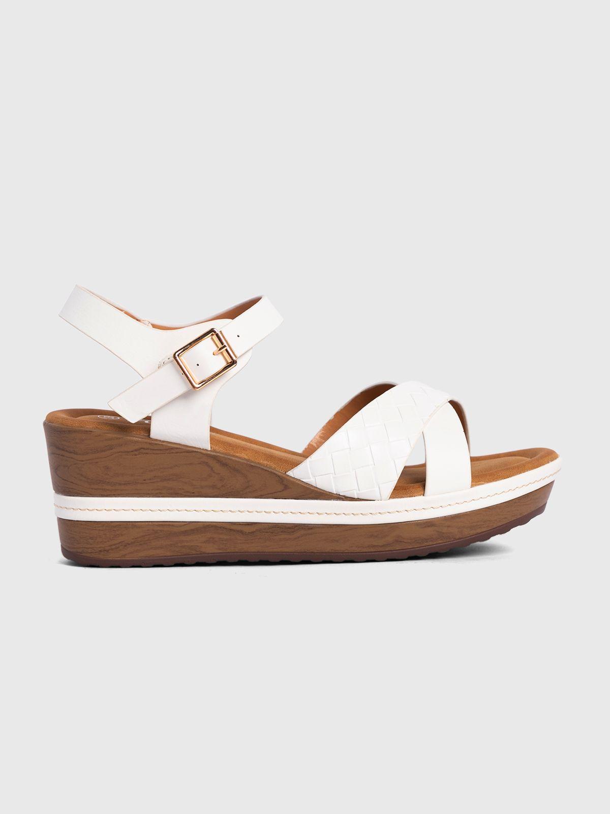 Sandalia Mujer Mercedes Blanc0 Weide-2