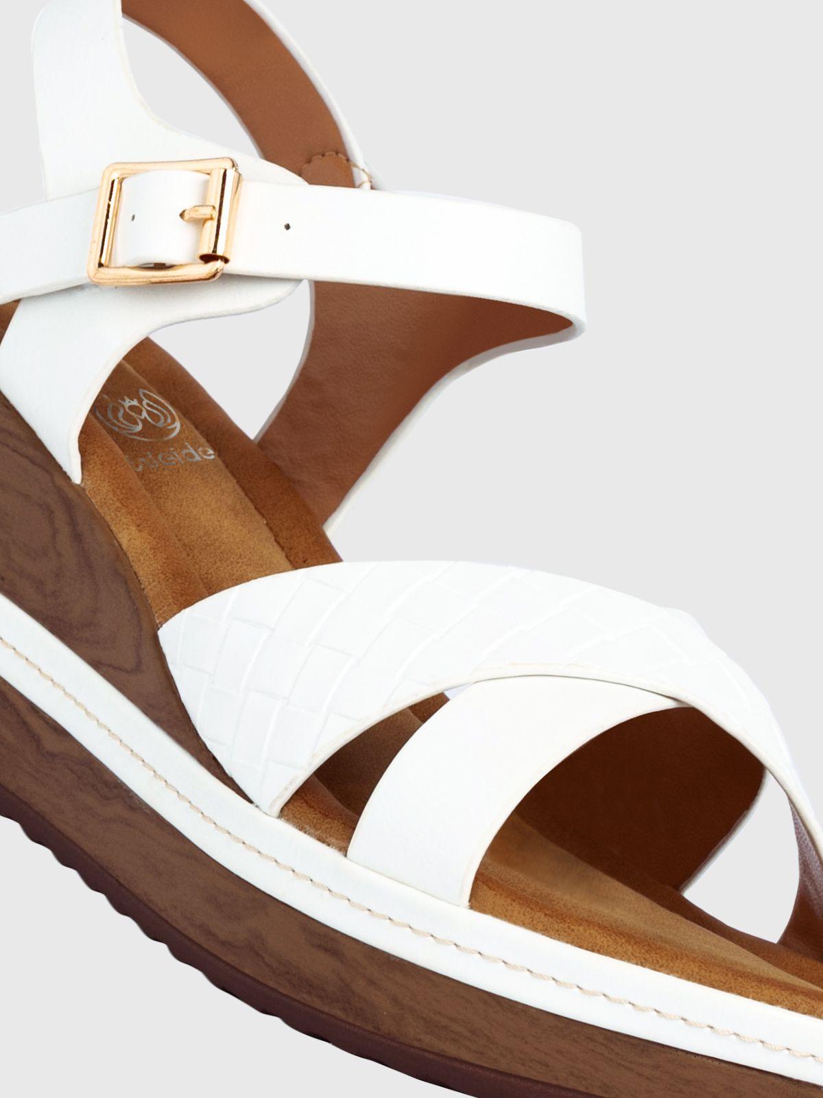 Sandalia Mujer Mercedes Blanc0 Weide-5